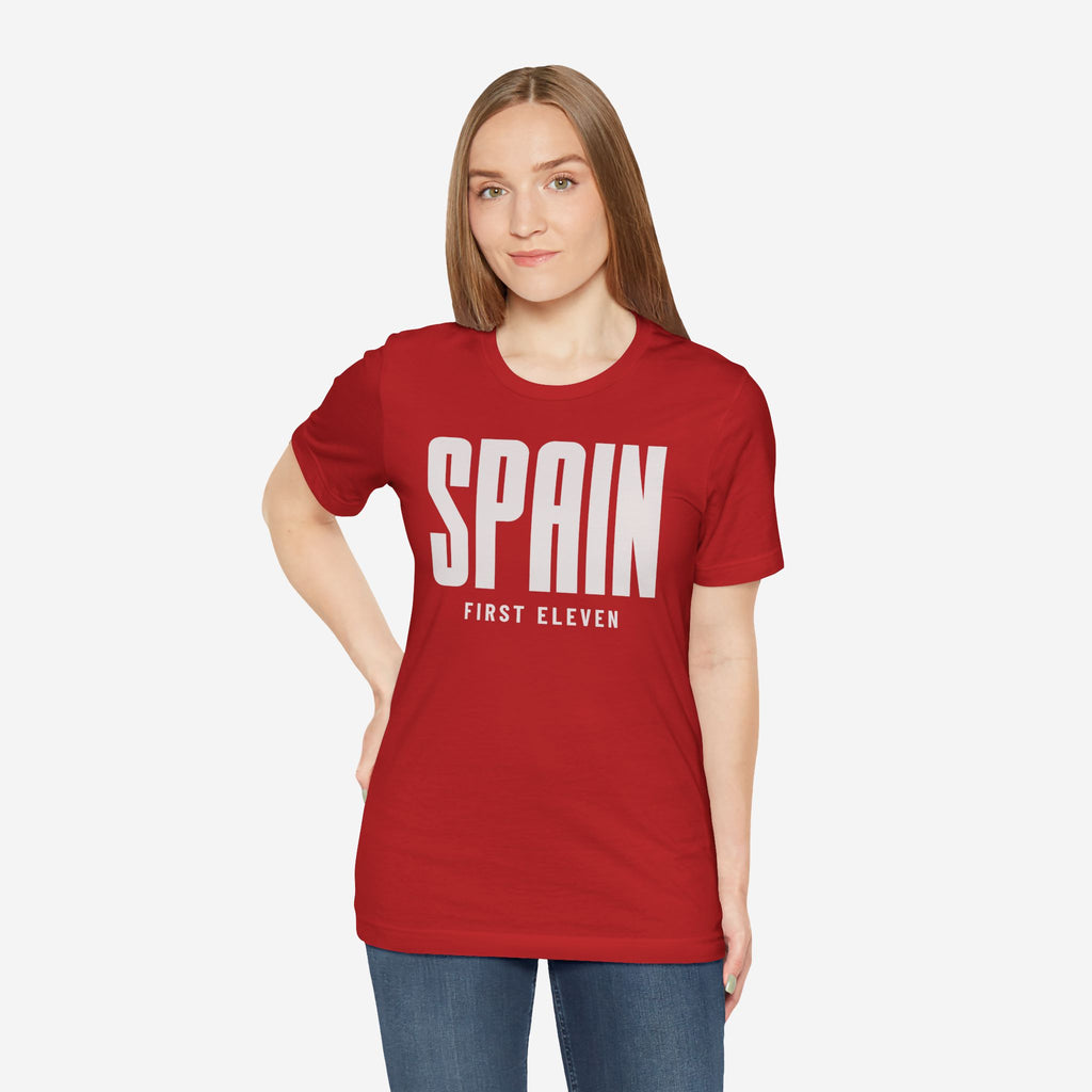 Womens Spain Fútbol Tee