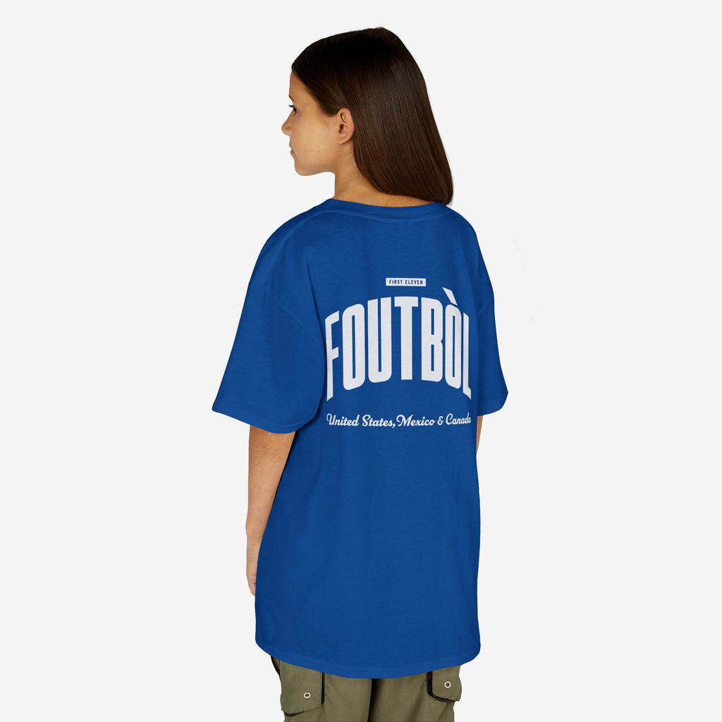 Kids Haiti Foutbòl Tee