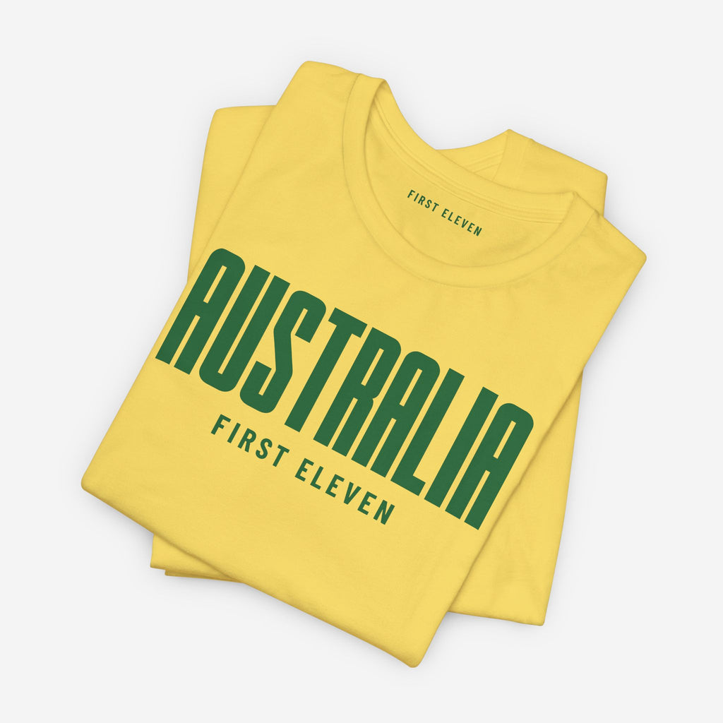 Womens Australia Soccer Tee