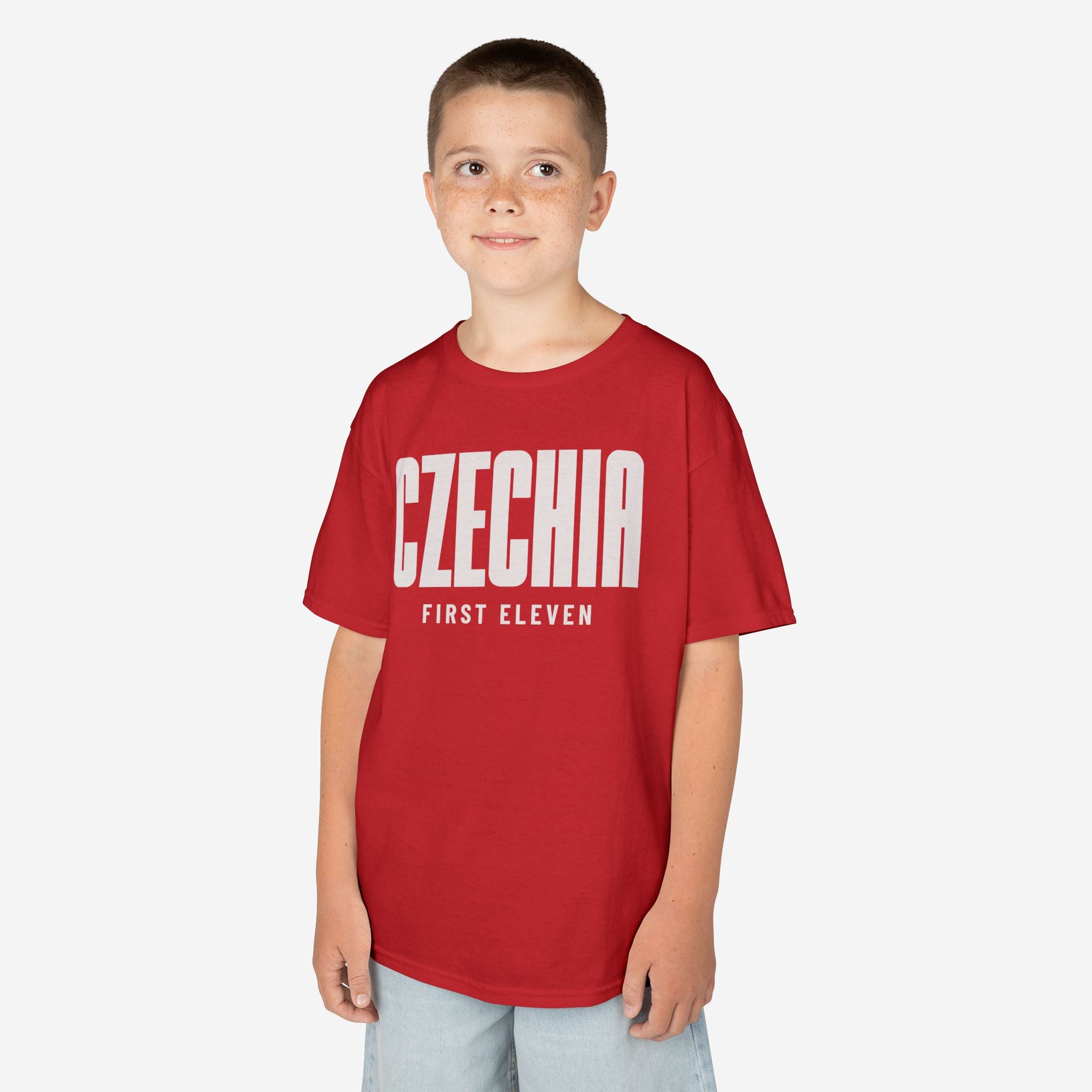 Kids Czechia Fotbal Tee