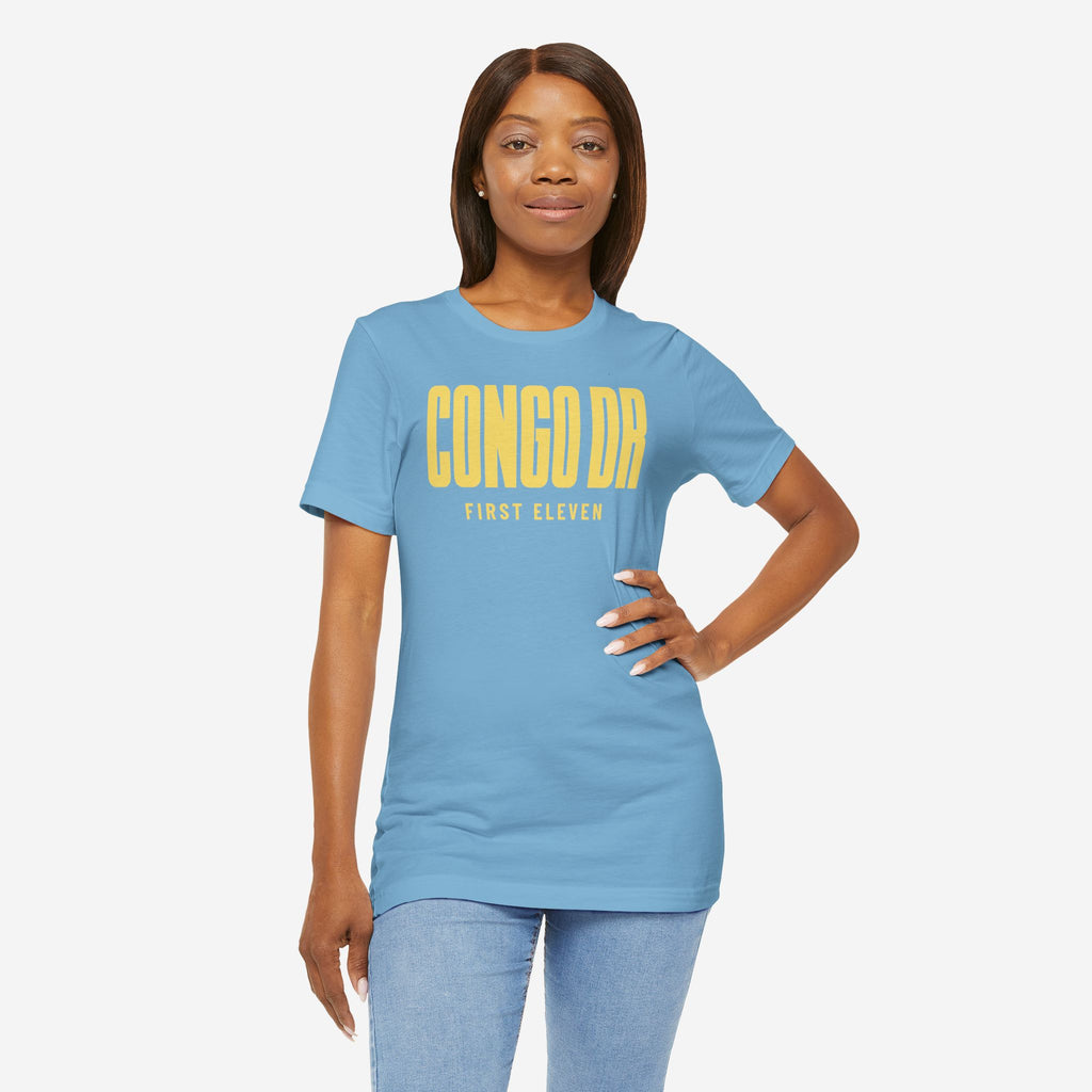 Womens Congo DR Football Tee