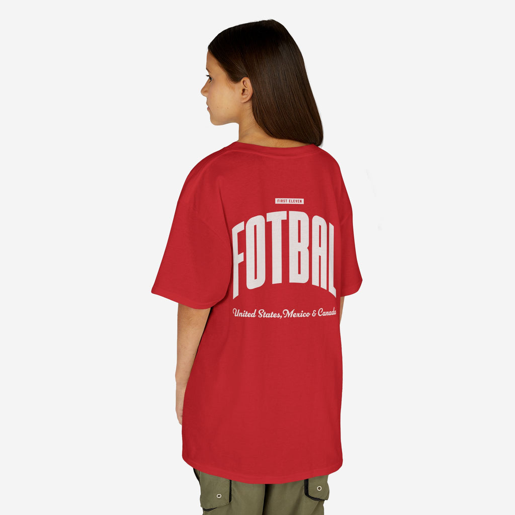Kids Czechia Fotbal Tee