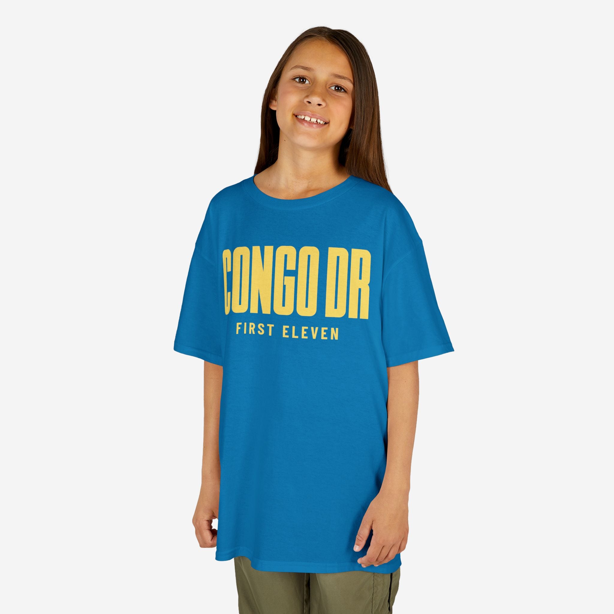 Kids Congo DR Football Tee