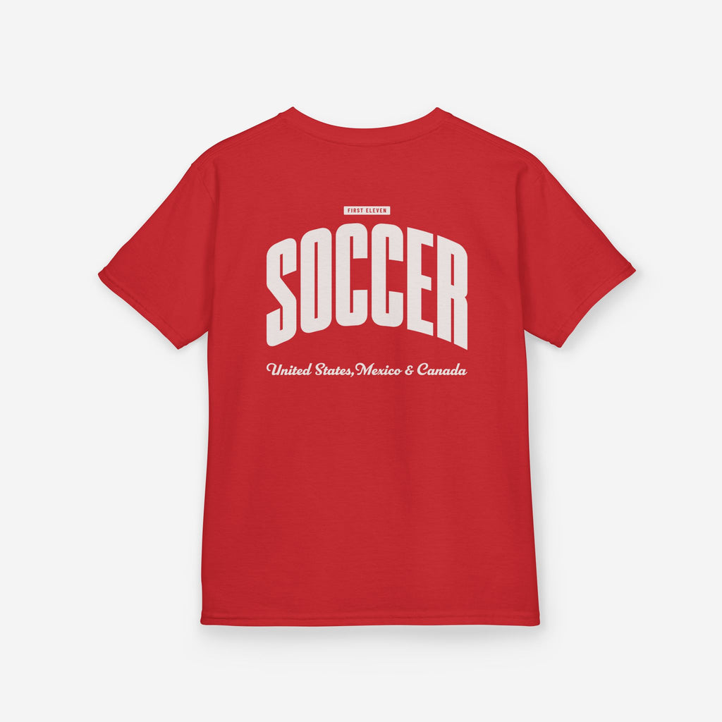 Kids Canada Soccer Tee