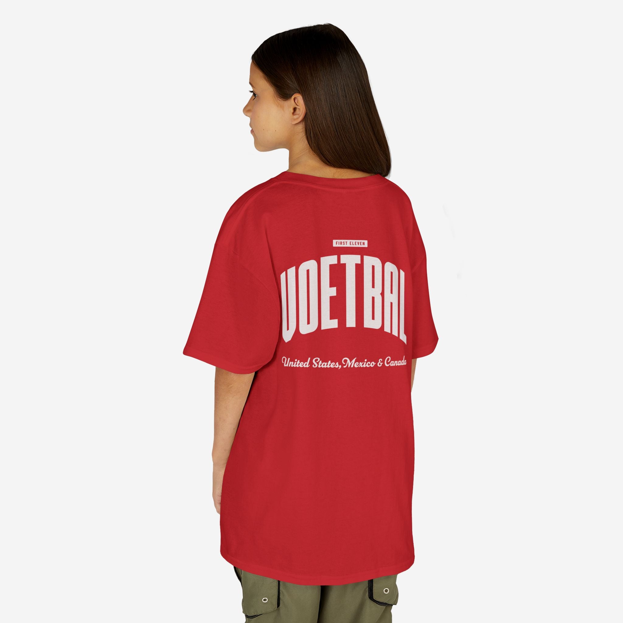 Kids Belgium Voetbal Tee