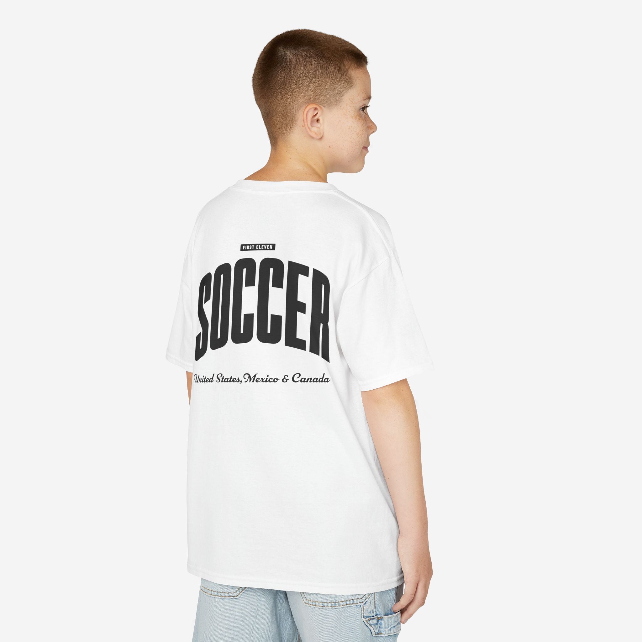 Kids New Zealand Soccer Tee