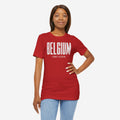 Womens Belgium Voetbal Tee