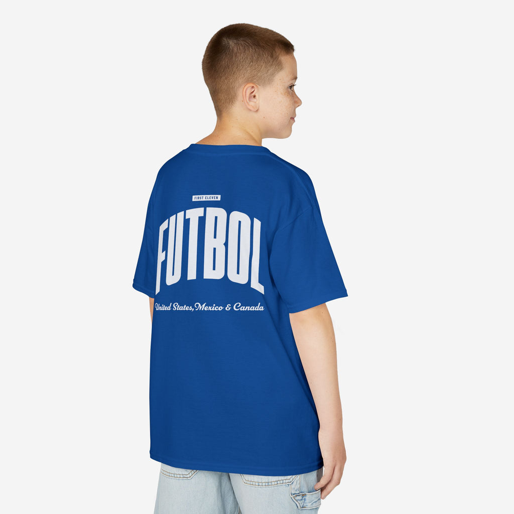 Kids Curaçao Futbol Tee