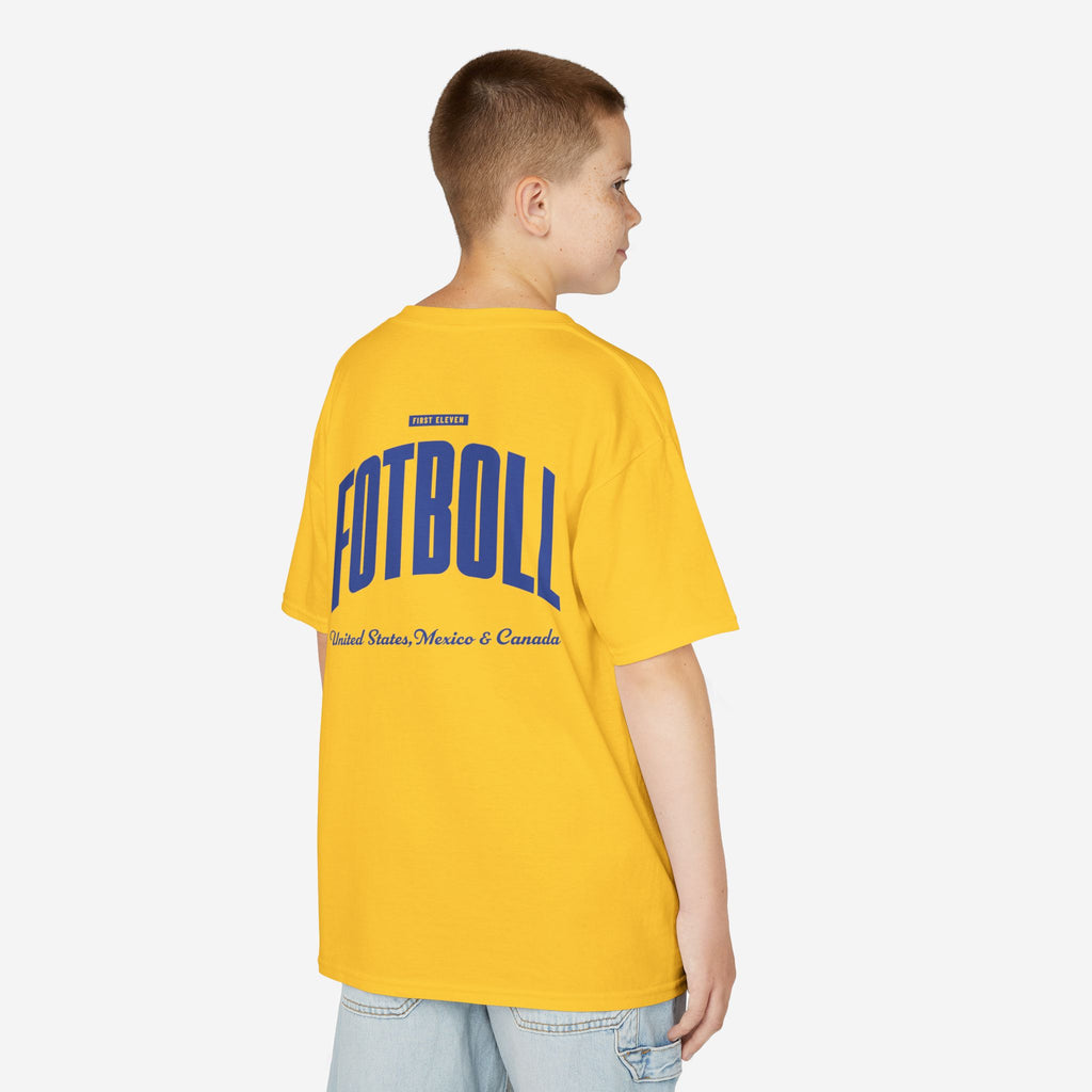 Kids Sweden Fotboll Tee