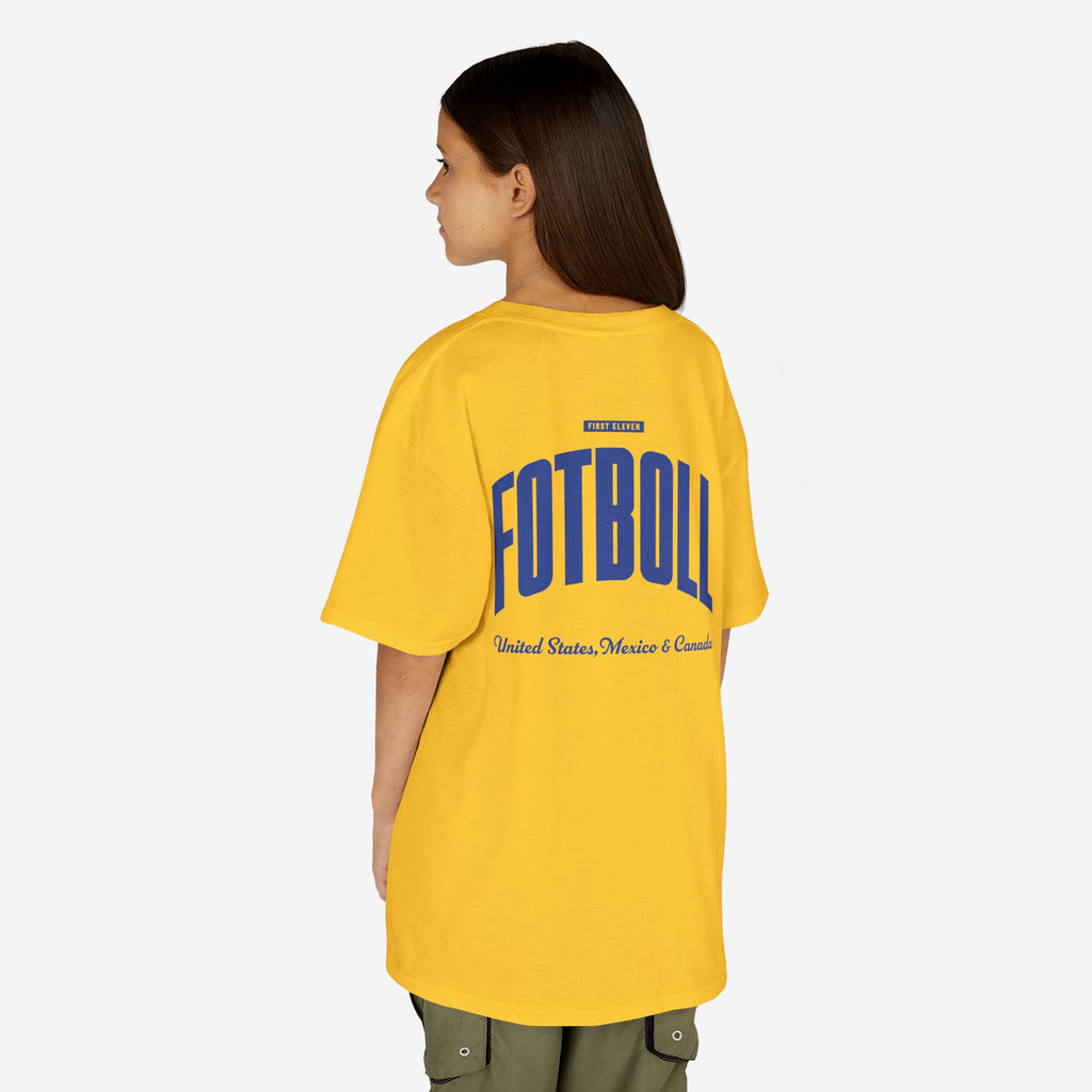 Kids Sweden Fotboll Tee