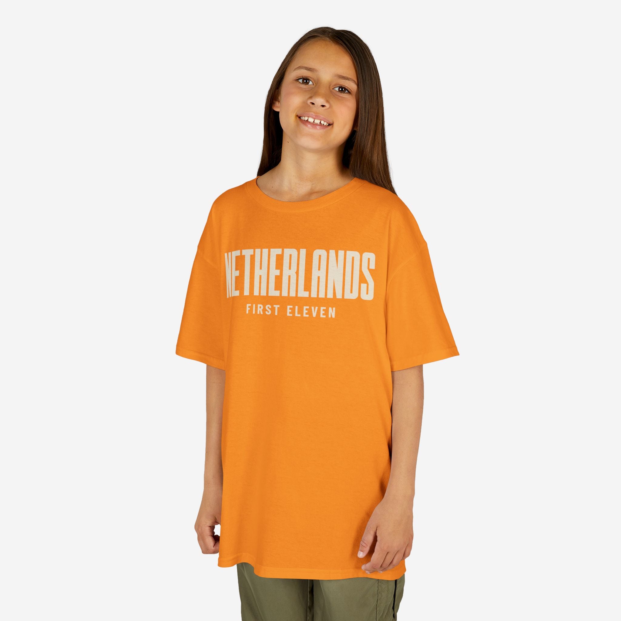Kids Netherlands Voetbal Tee