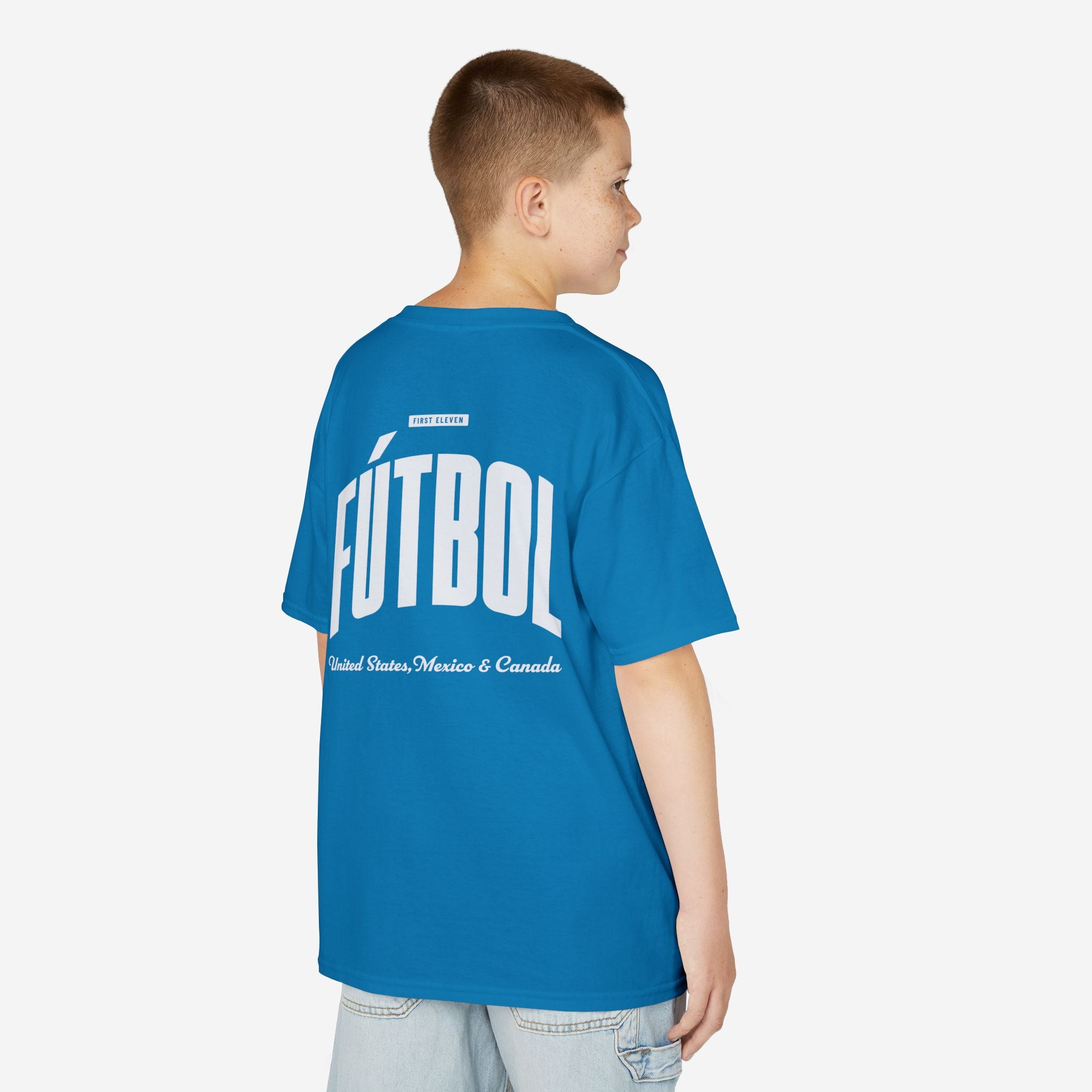 Kids Uruguay Fútbol Tee