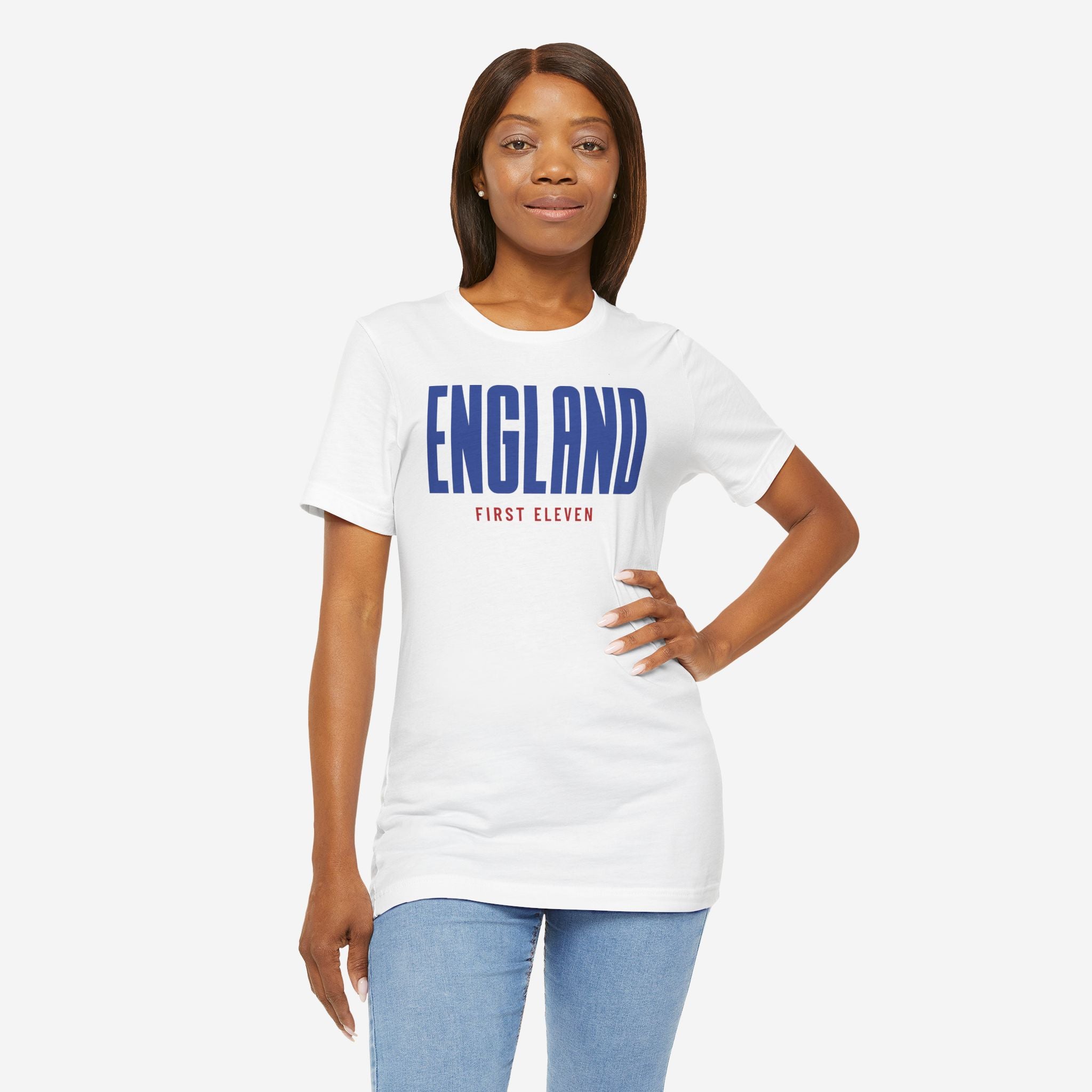 Womens England Football Tee