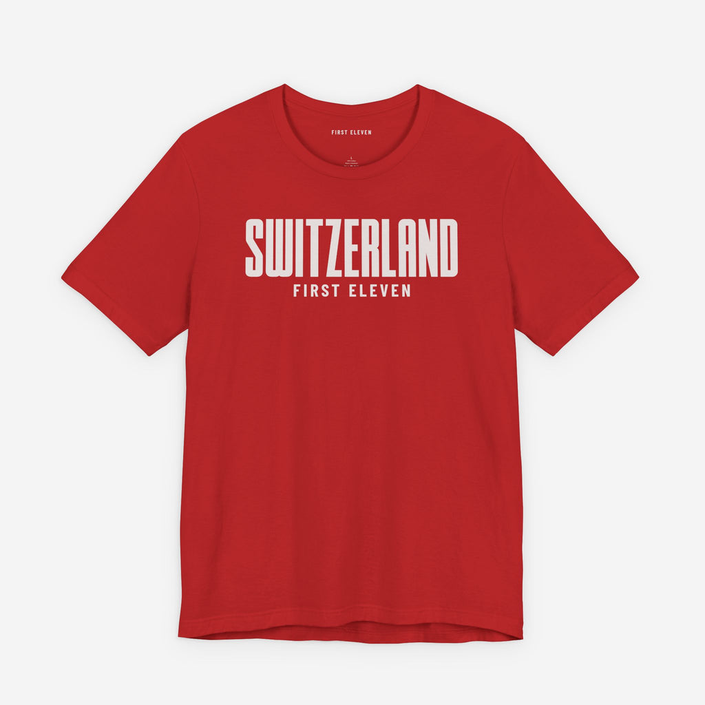 Womens Switzerland Football Tee