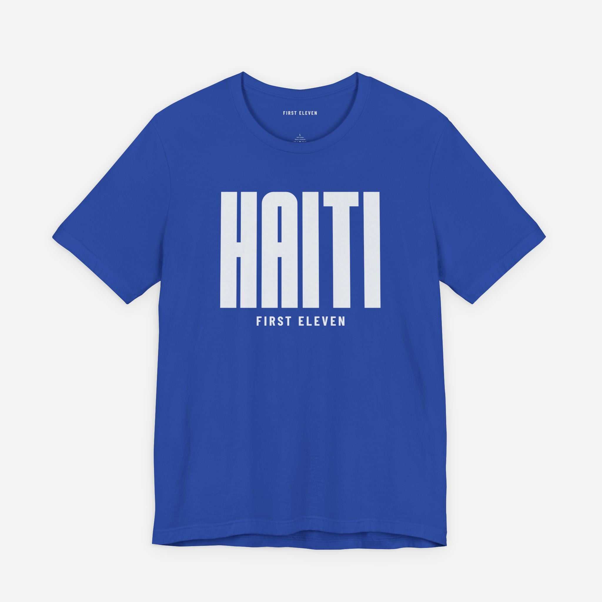 Womens Haiti Foutbòl Tee