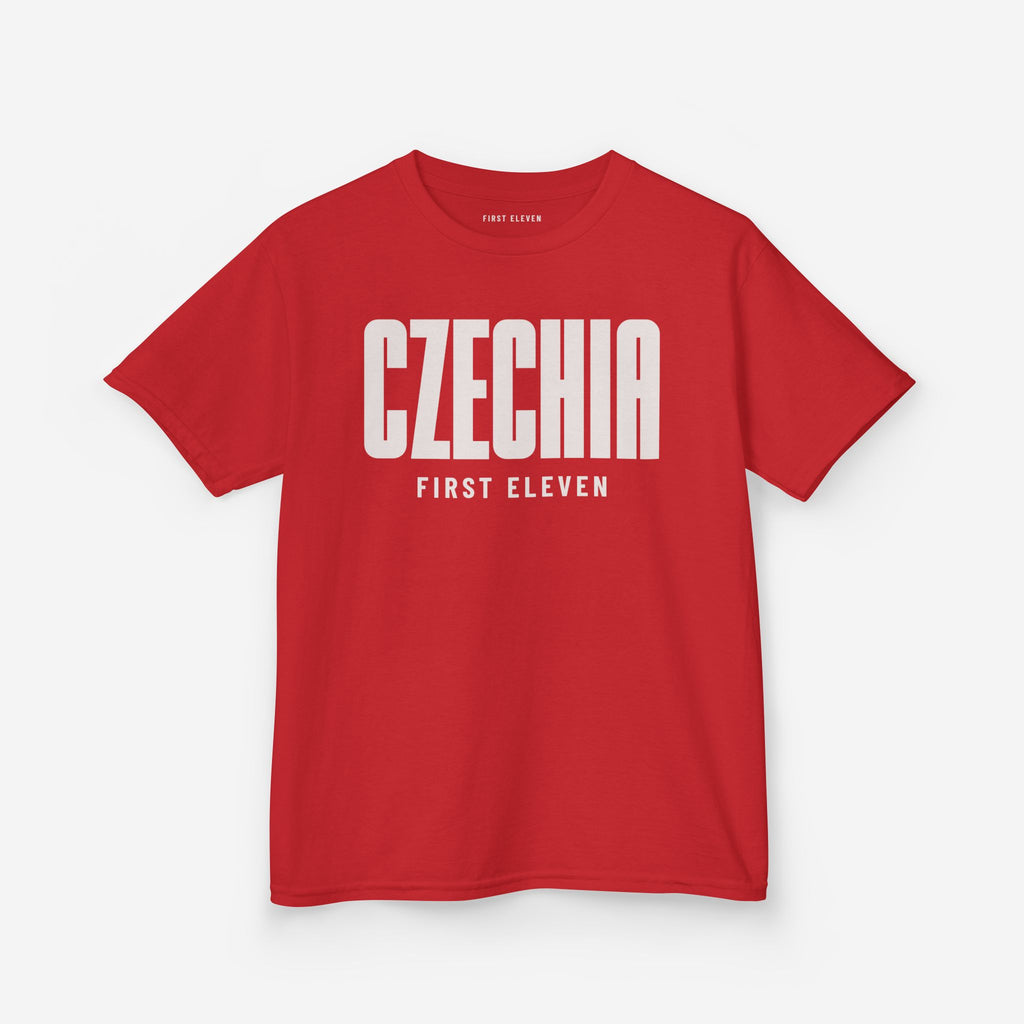 Kids Czechia Fotbal Tee