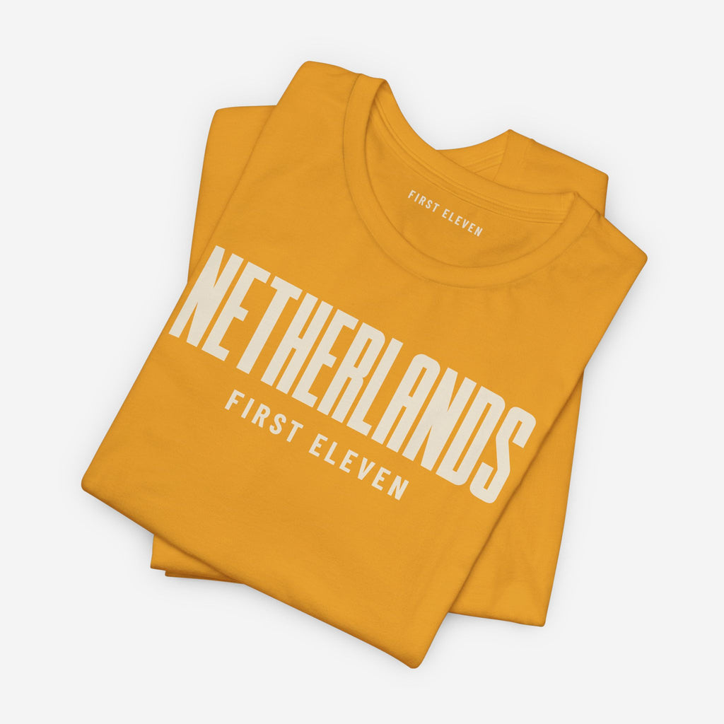 Womens Netherlands Voetbal Tee