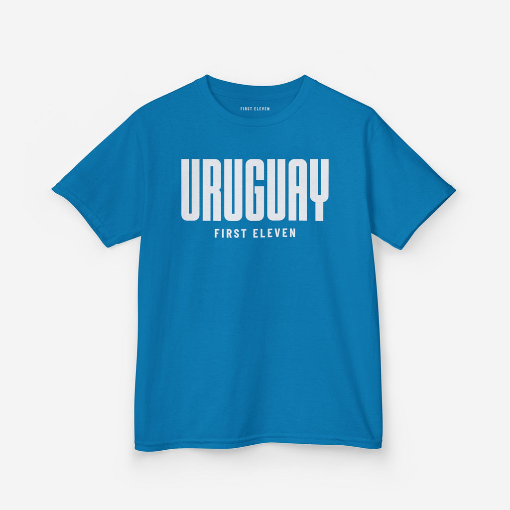 Kids Uruguay Fútbol Tee