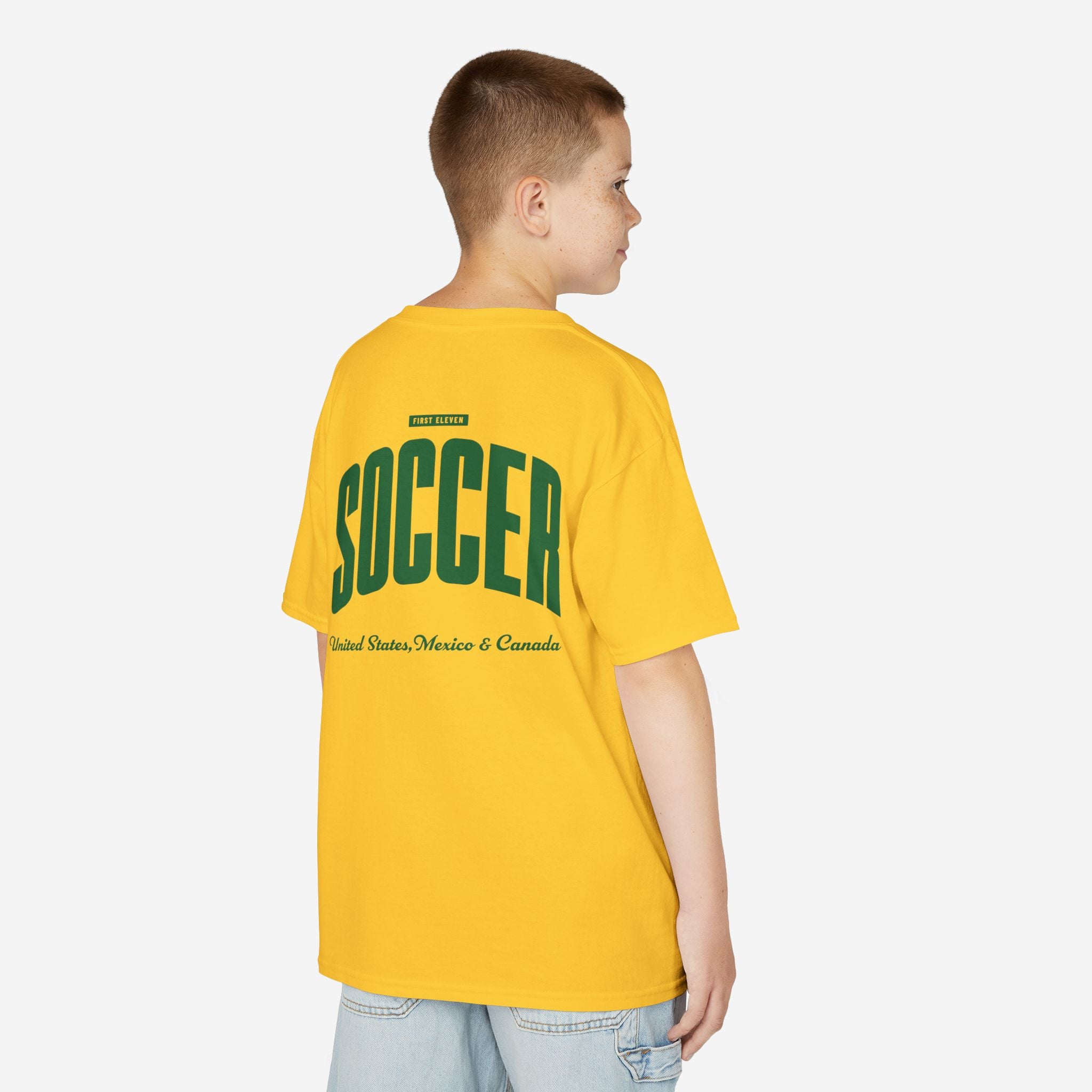 Kids South Africa Soccer Tee