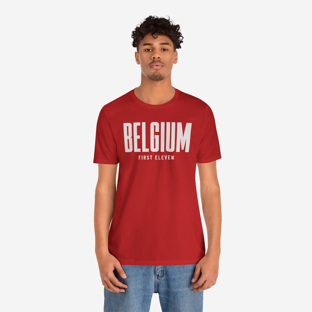 Belgium Voetbal Tee