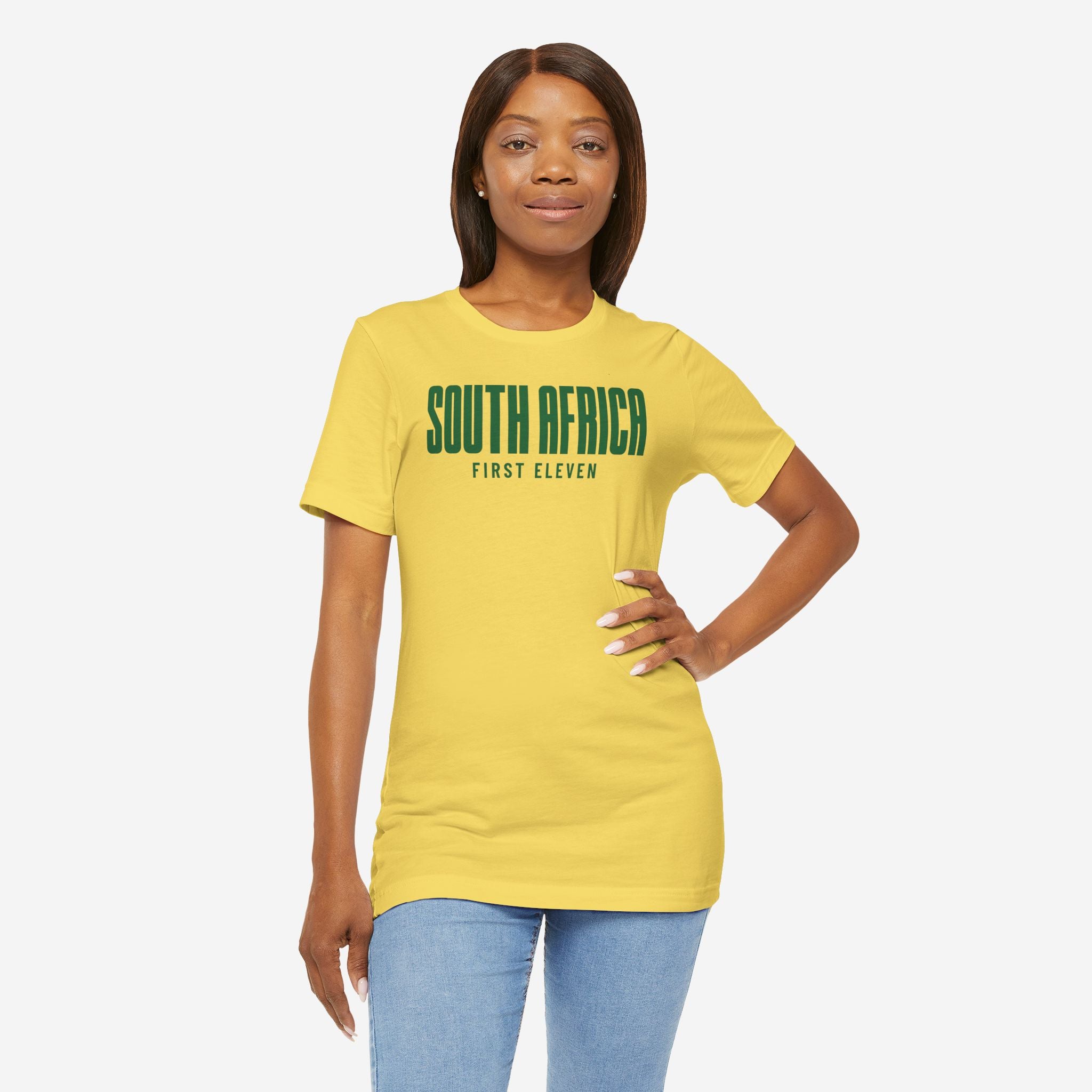 Womens South Africa Soccer Tee