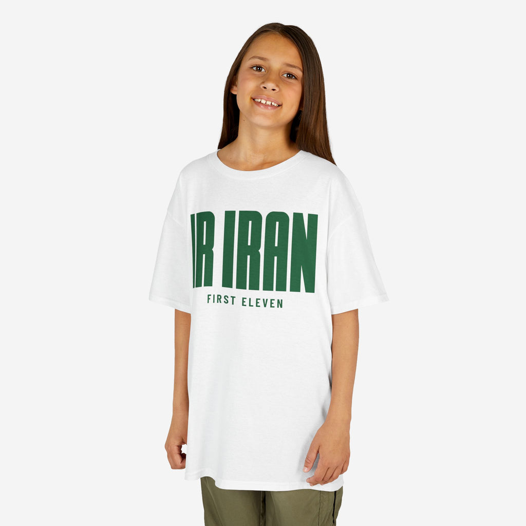 Kids IR Iran Futbāl Tee