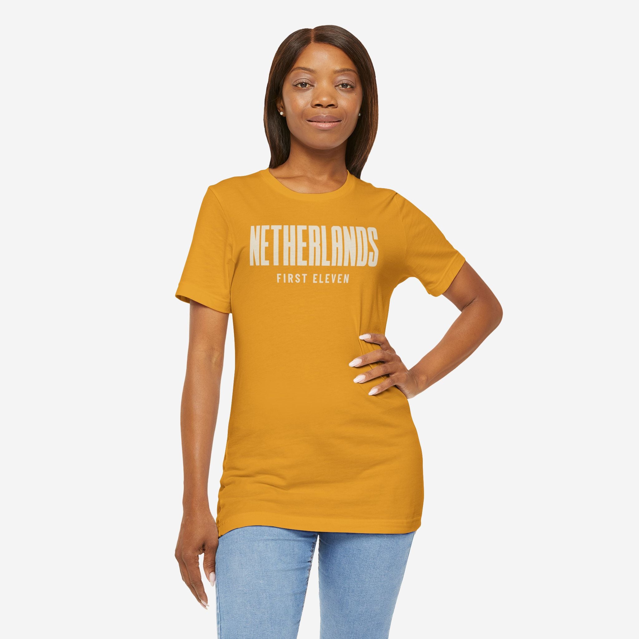 Womens Netherlands Voetbal Tee