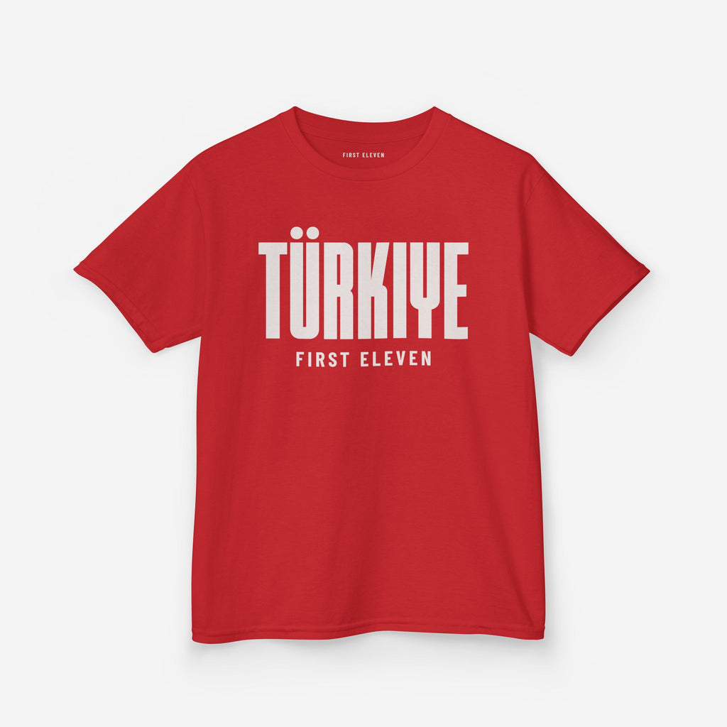 Kids Türkiye Futbol Tee