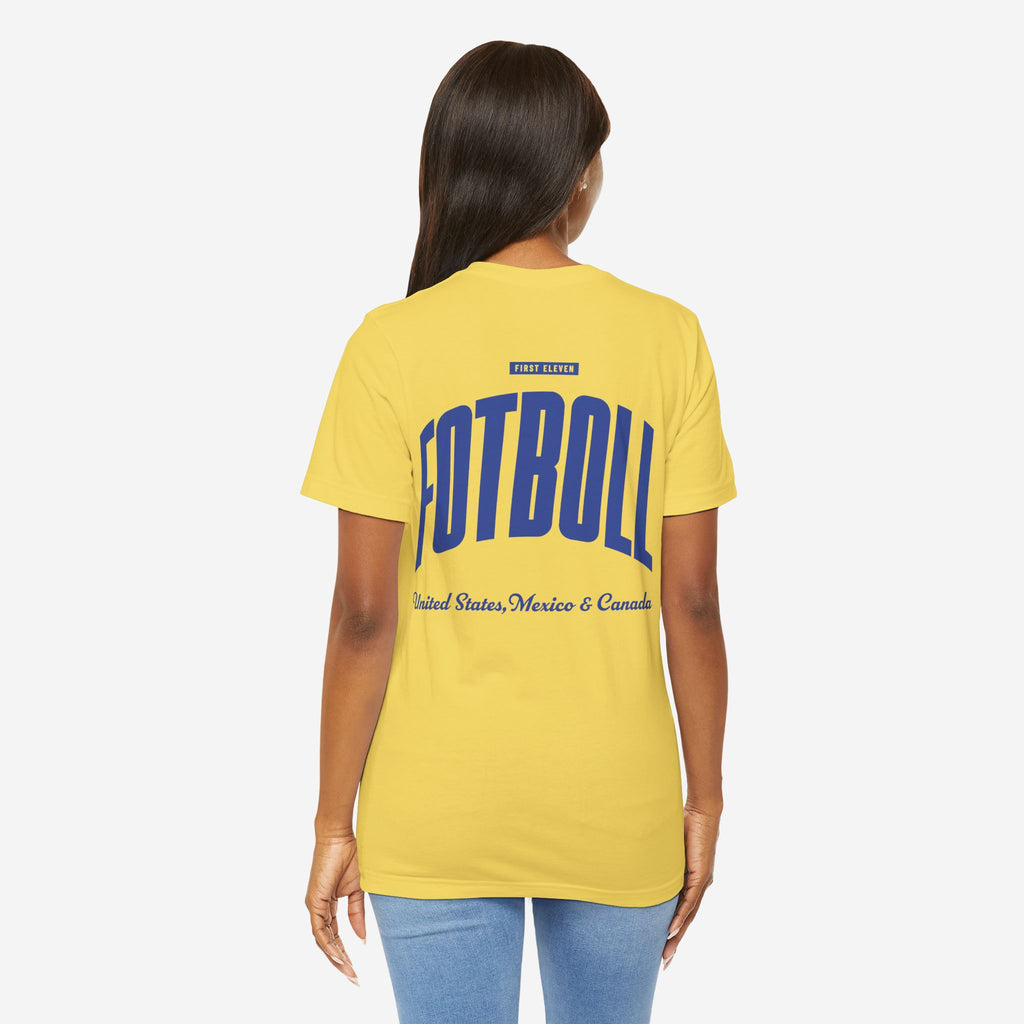 Womens Sweden Fotboll Tee