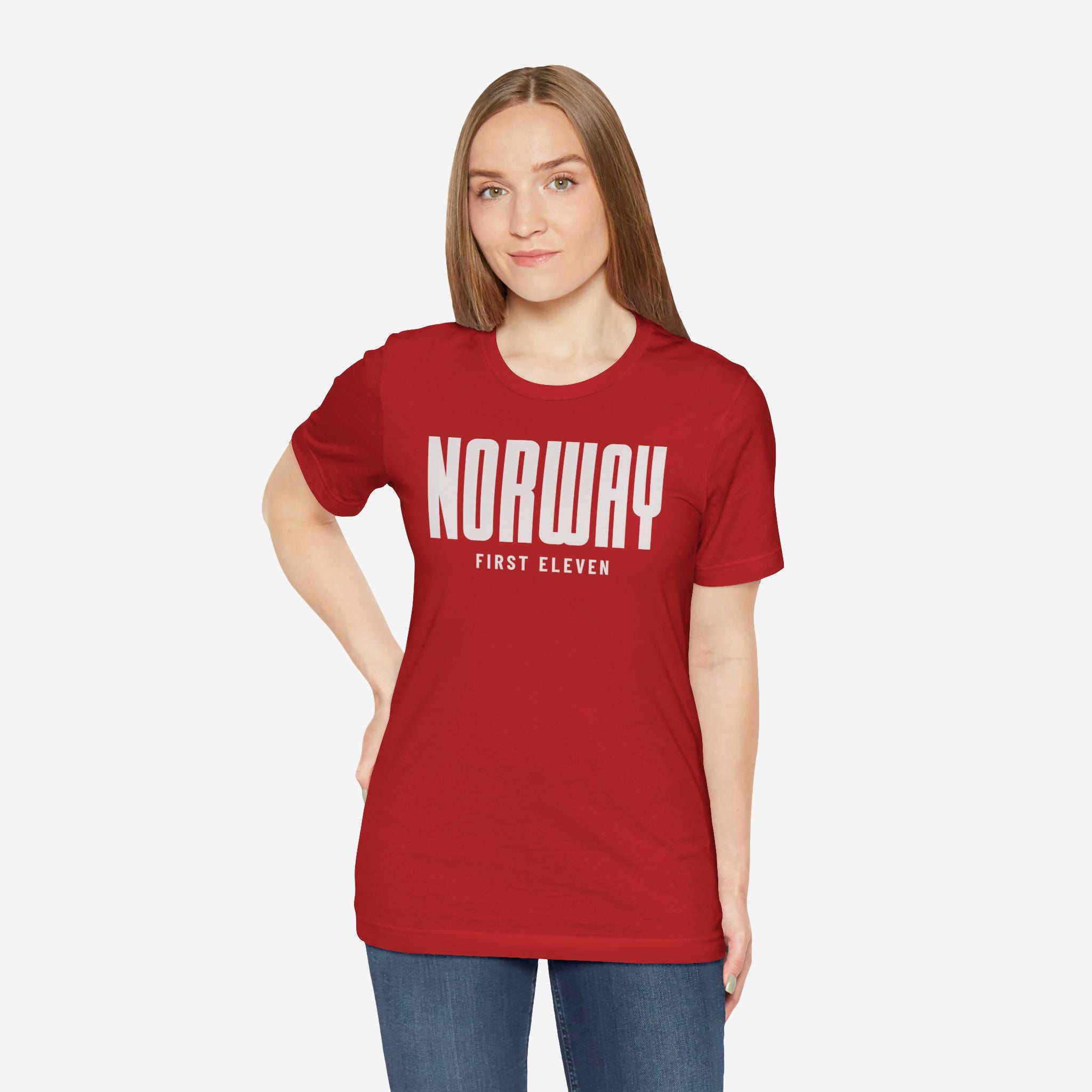 Womens Norway Fotball Tee