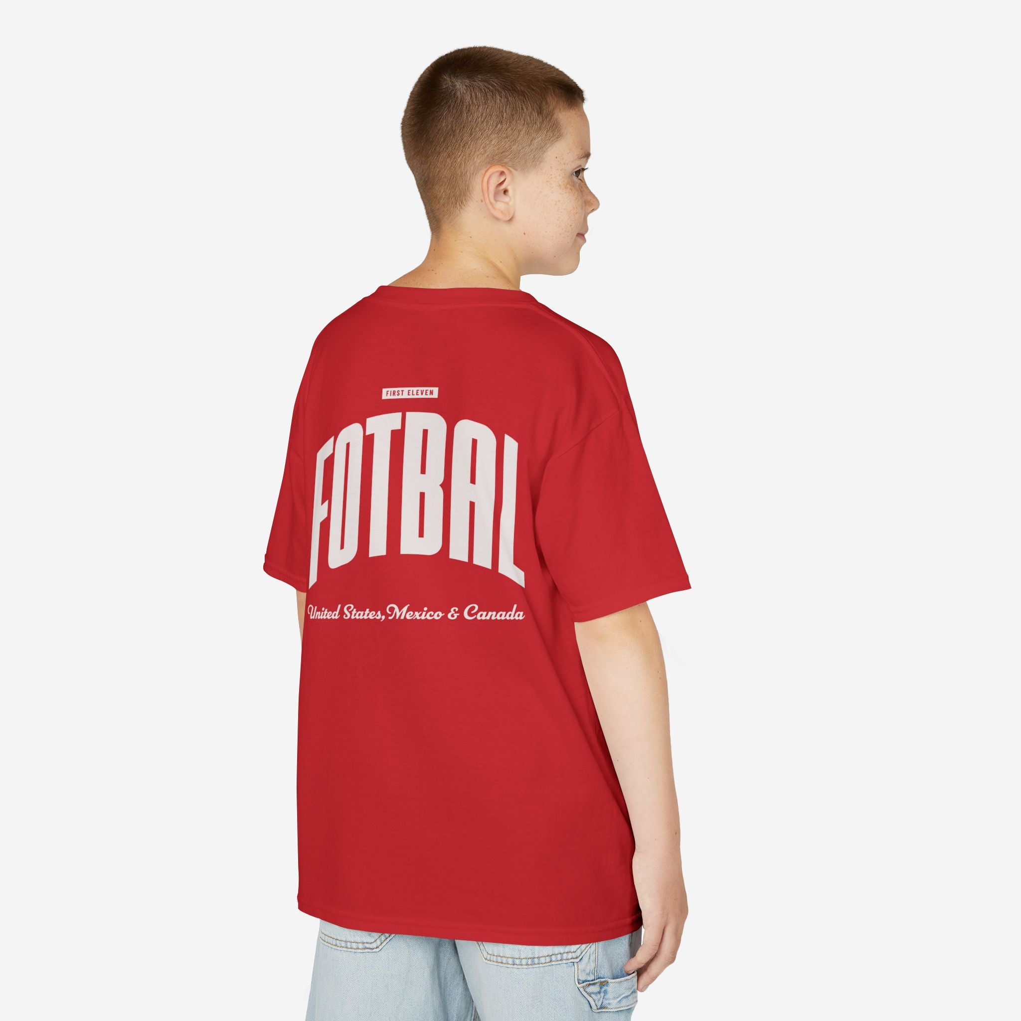 Kids Czechia Fotbal Tee