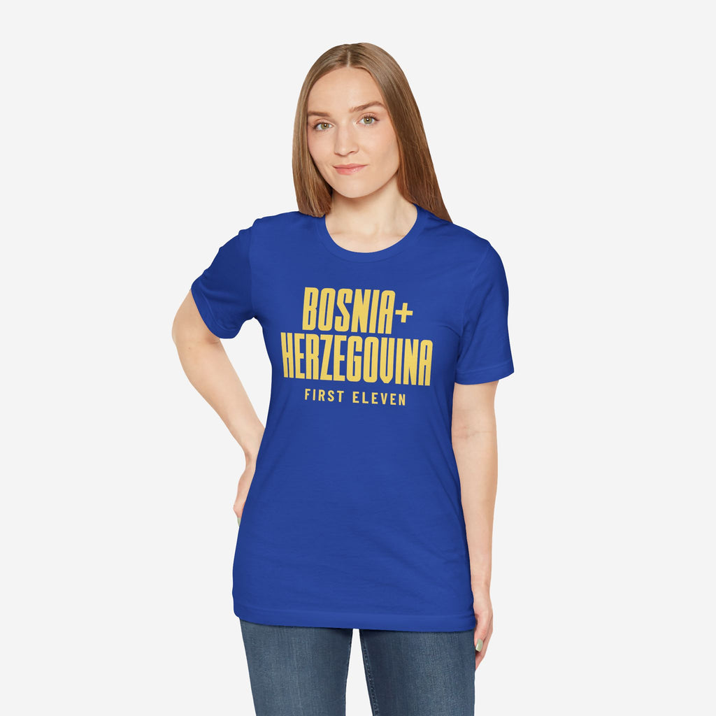 Womens Bosnia and Herzegovina Fudbal Tee