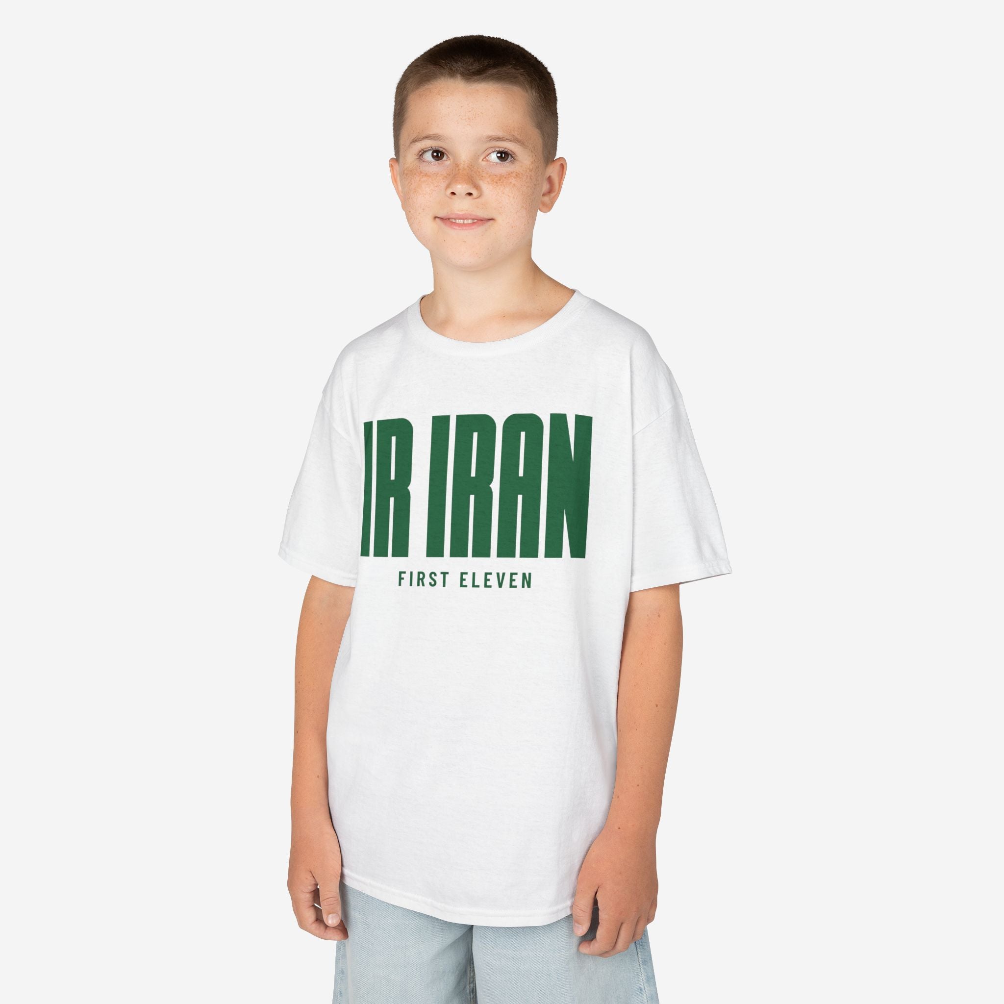 Kids IR Iran Futbāl Tee