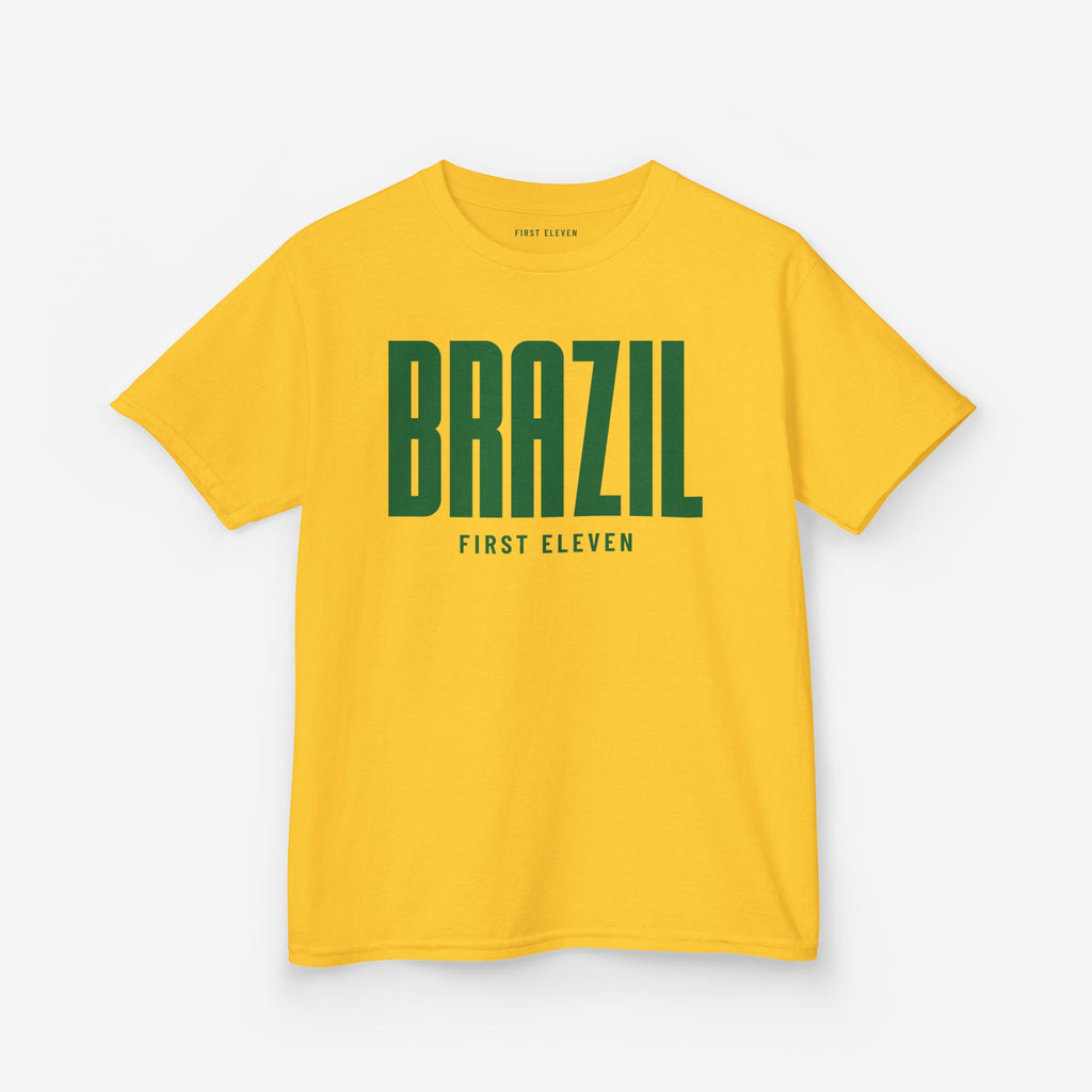Kids Brazil Futebol Tee