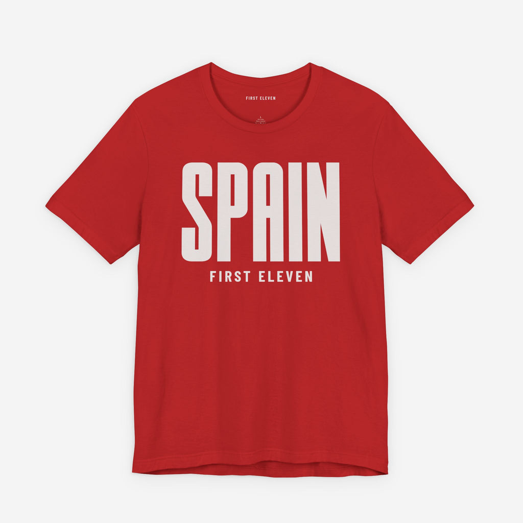Womens Spain Fútbol Tee