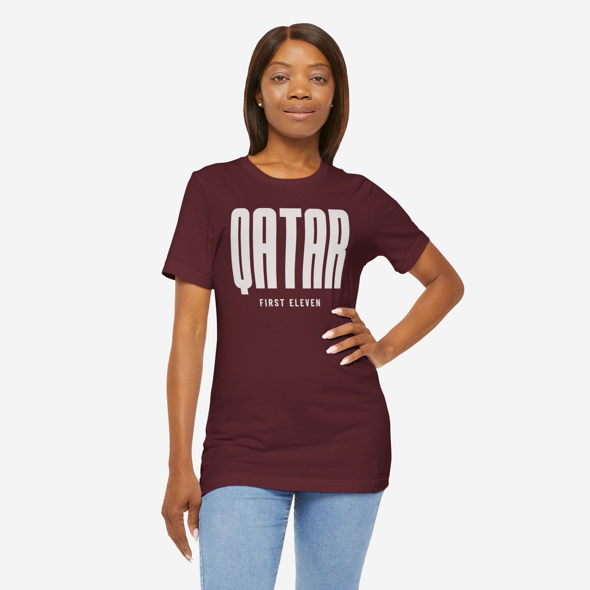Womens Qatar Kurat Al-Qadam Tee