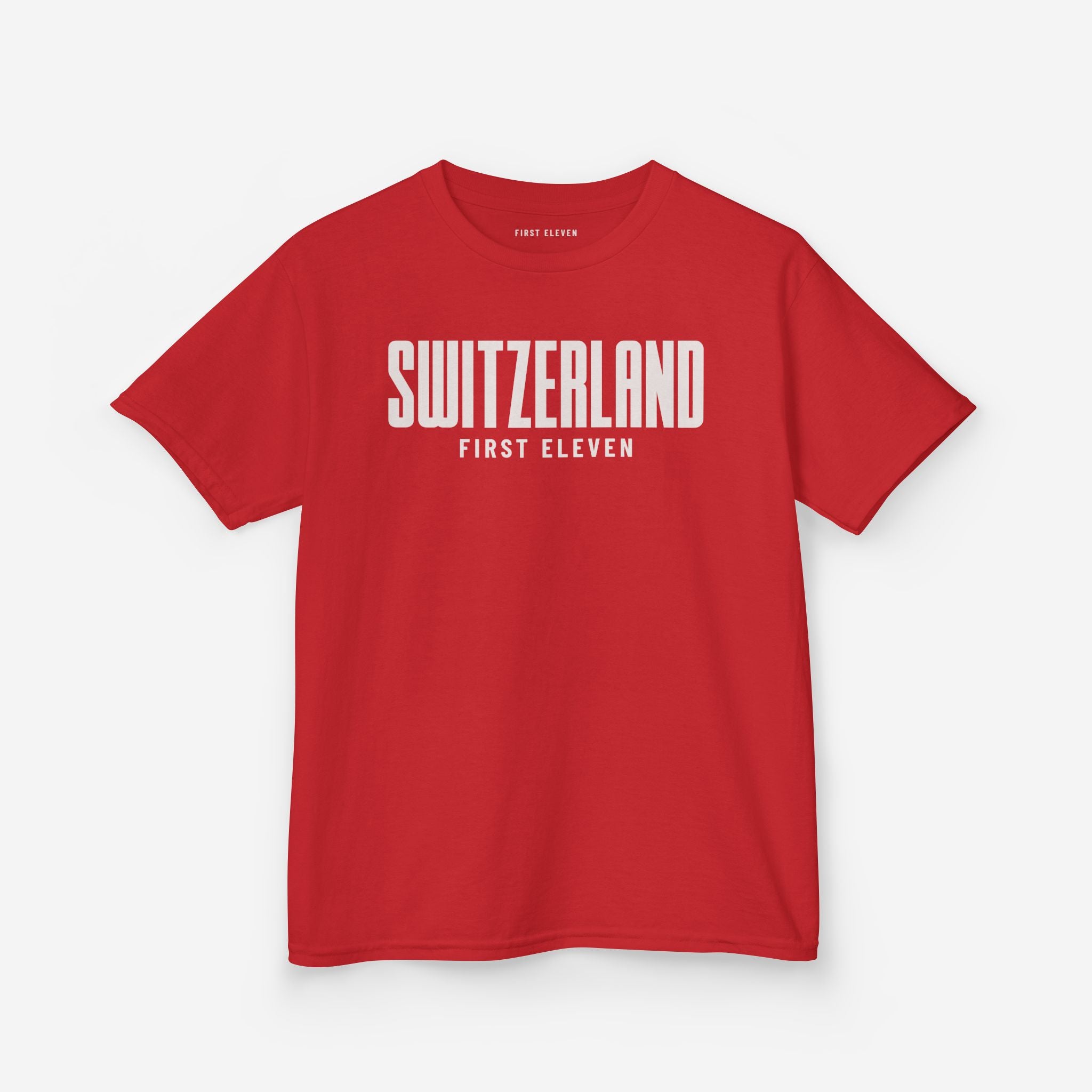 Kids Switzerland Football Tee