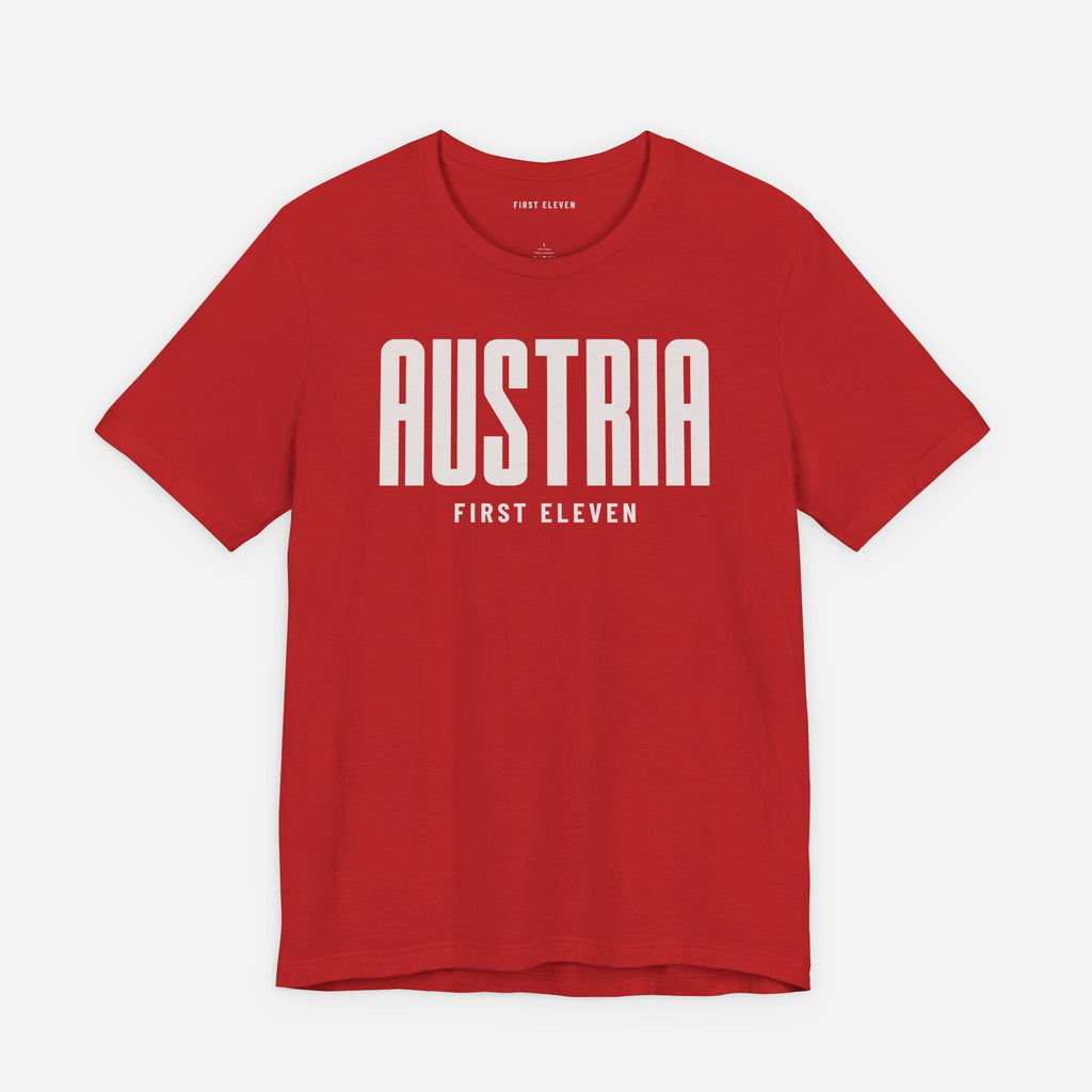 Womens Austria Fußball Tee