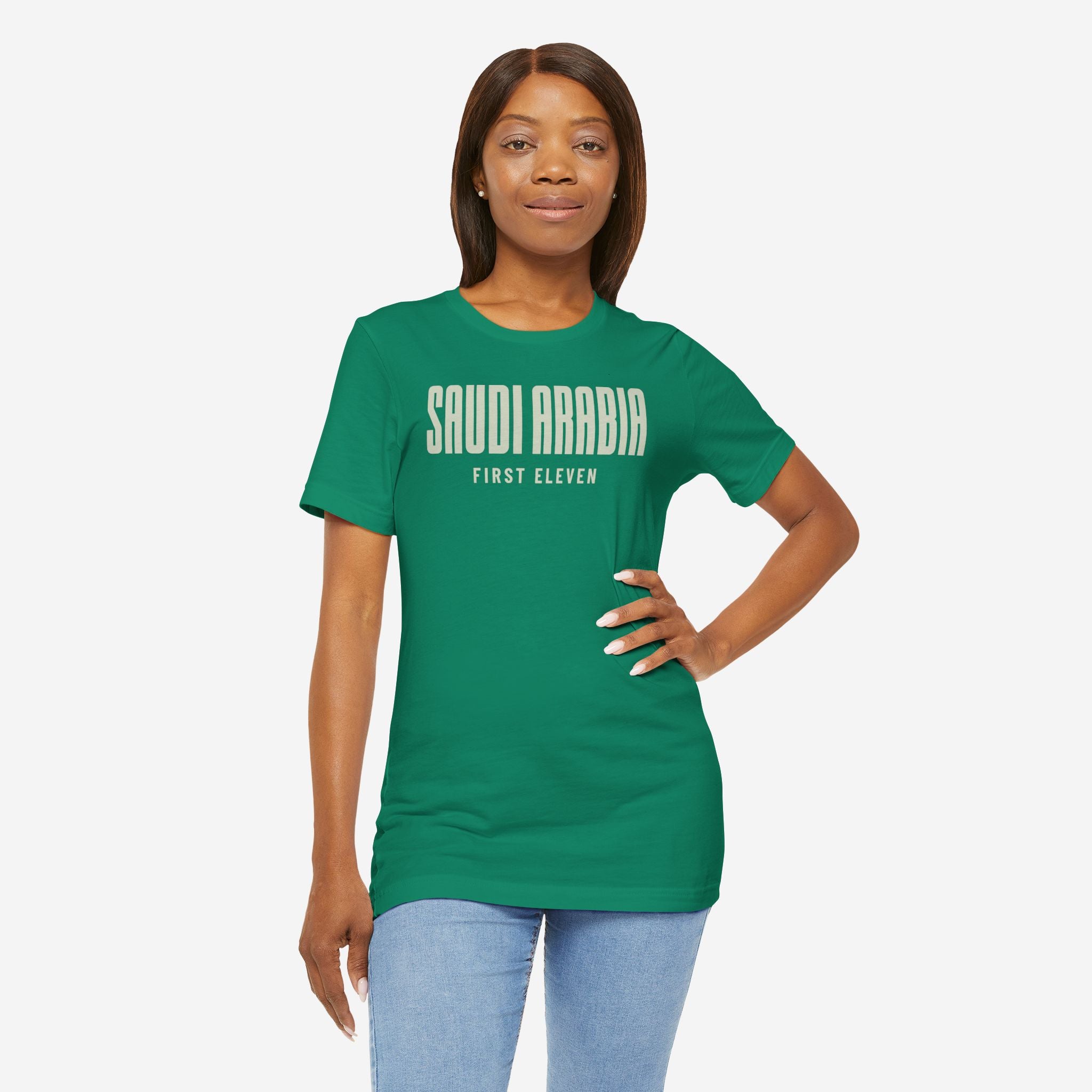 Womens Saudi Arabia Kurat Al-Qadam Tee