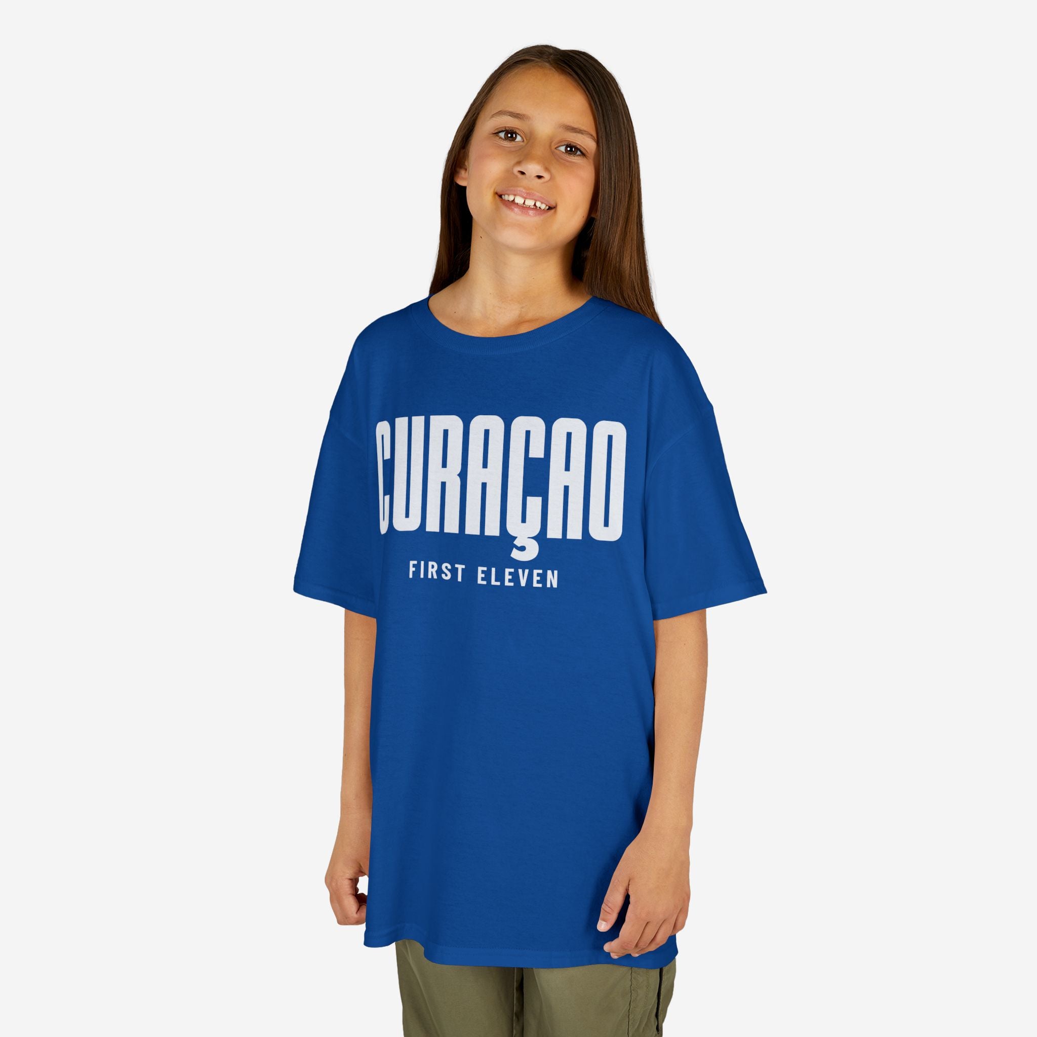 Kids Curaçao Futbol Tee