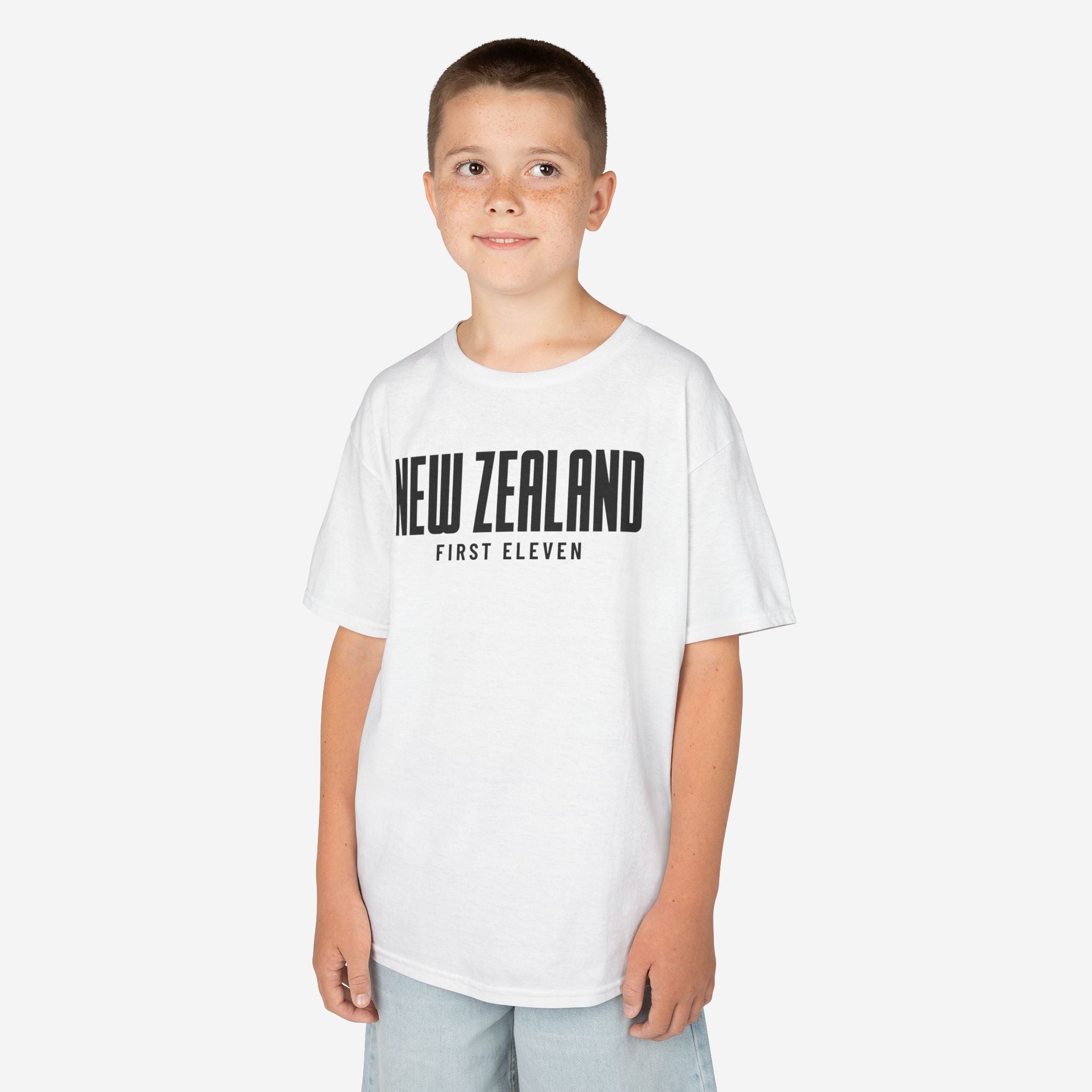 Kids New Zealand Soccer Tee