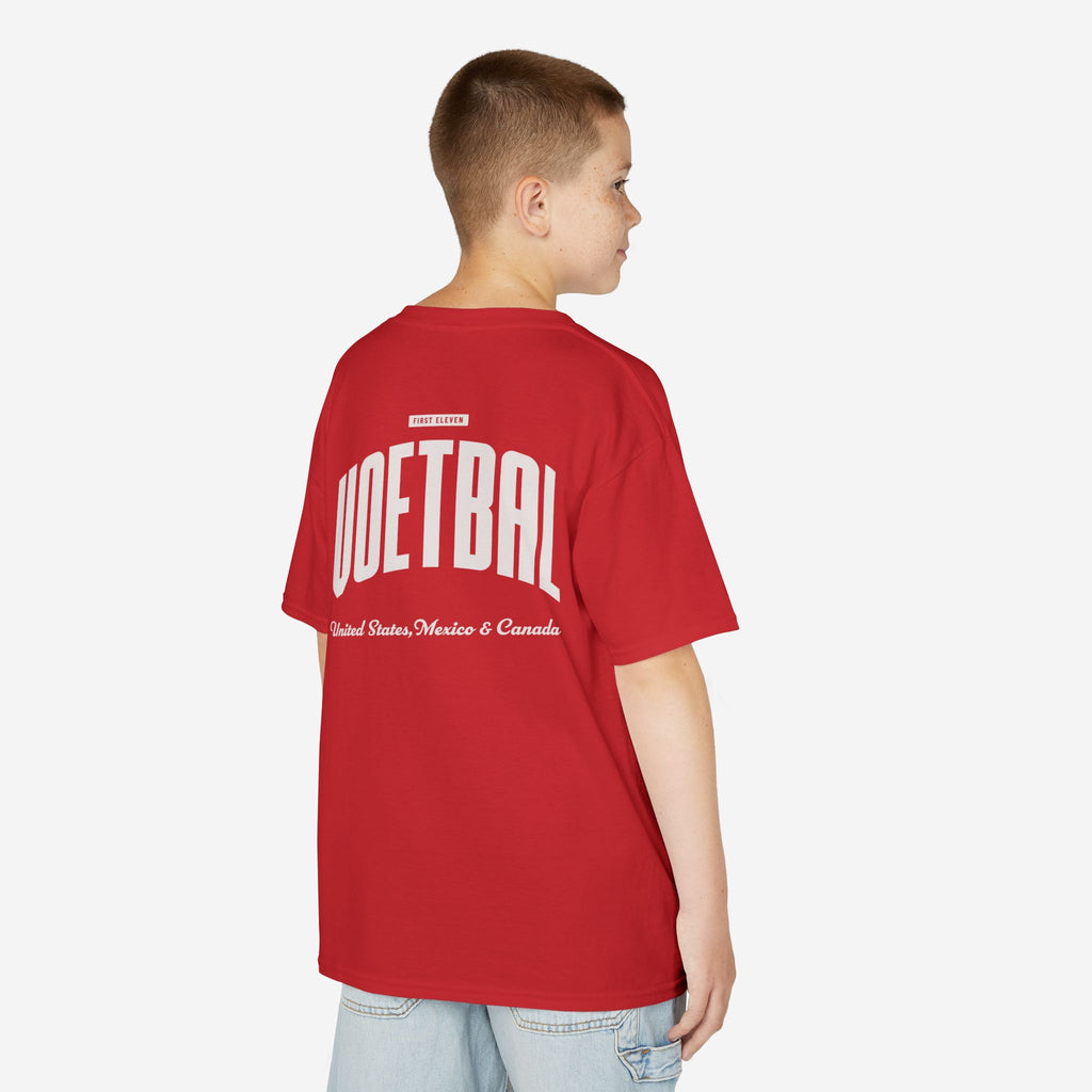 Kids Belgium Voetbal Tee