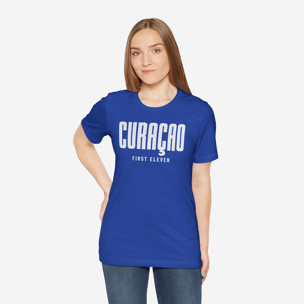Womens Curaçao Futbol Tee