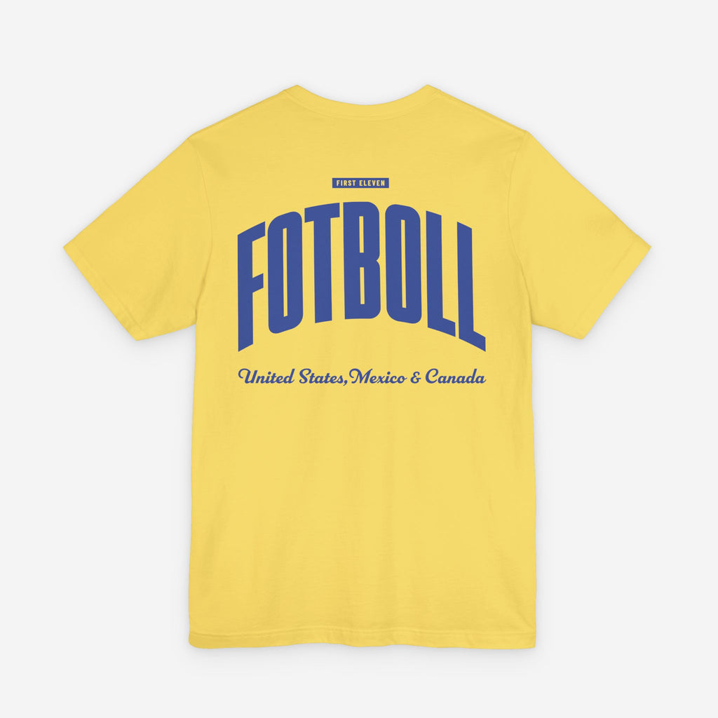 Womens Sweden Fotboll Tee