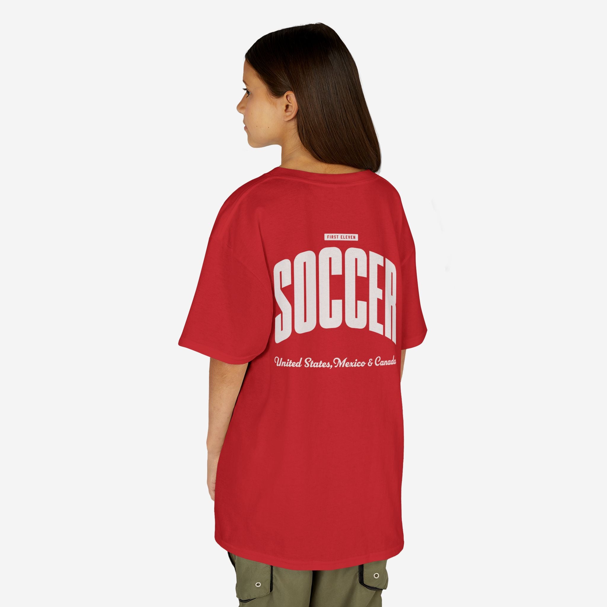 Kids Canada Soccer Tee