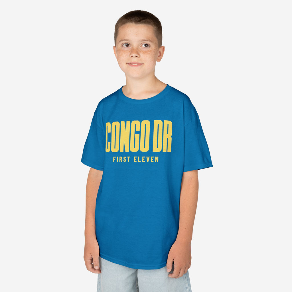 Kids Congo DR Football Tee