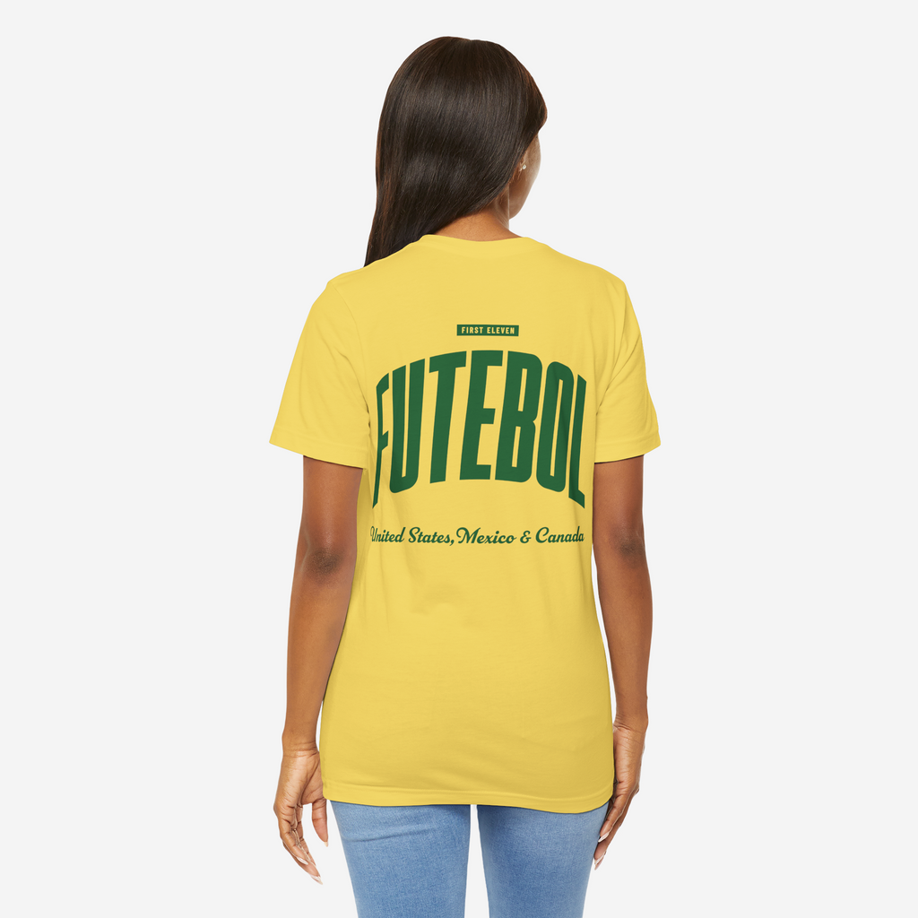 Womens Brazil Futebol Tee