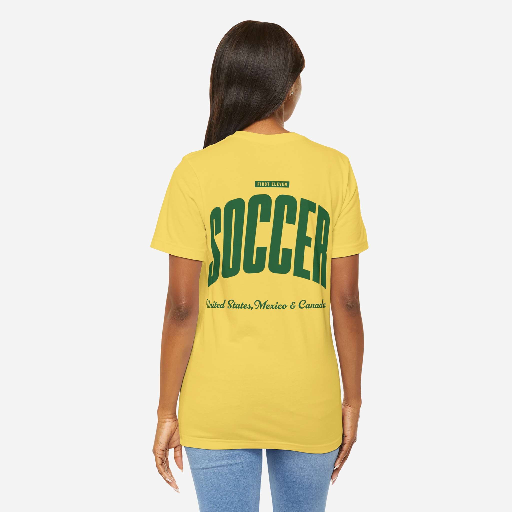 Womens Australia Soccer Tee