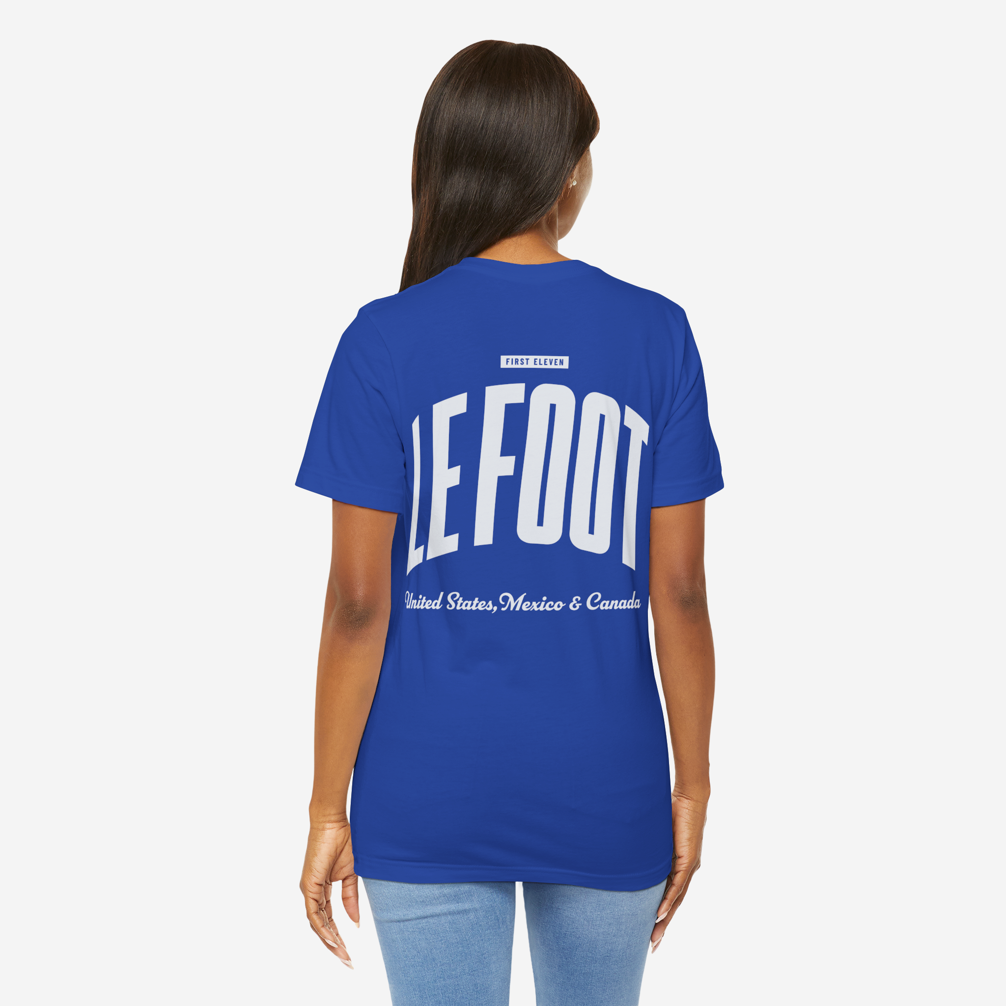 Womens France Le Foot Tee