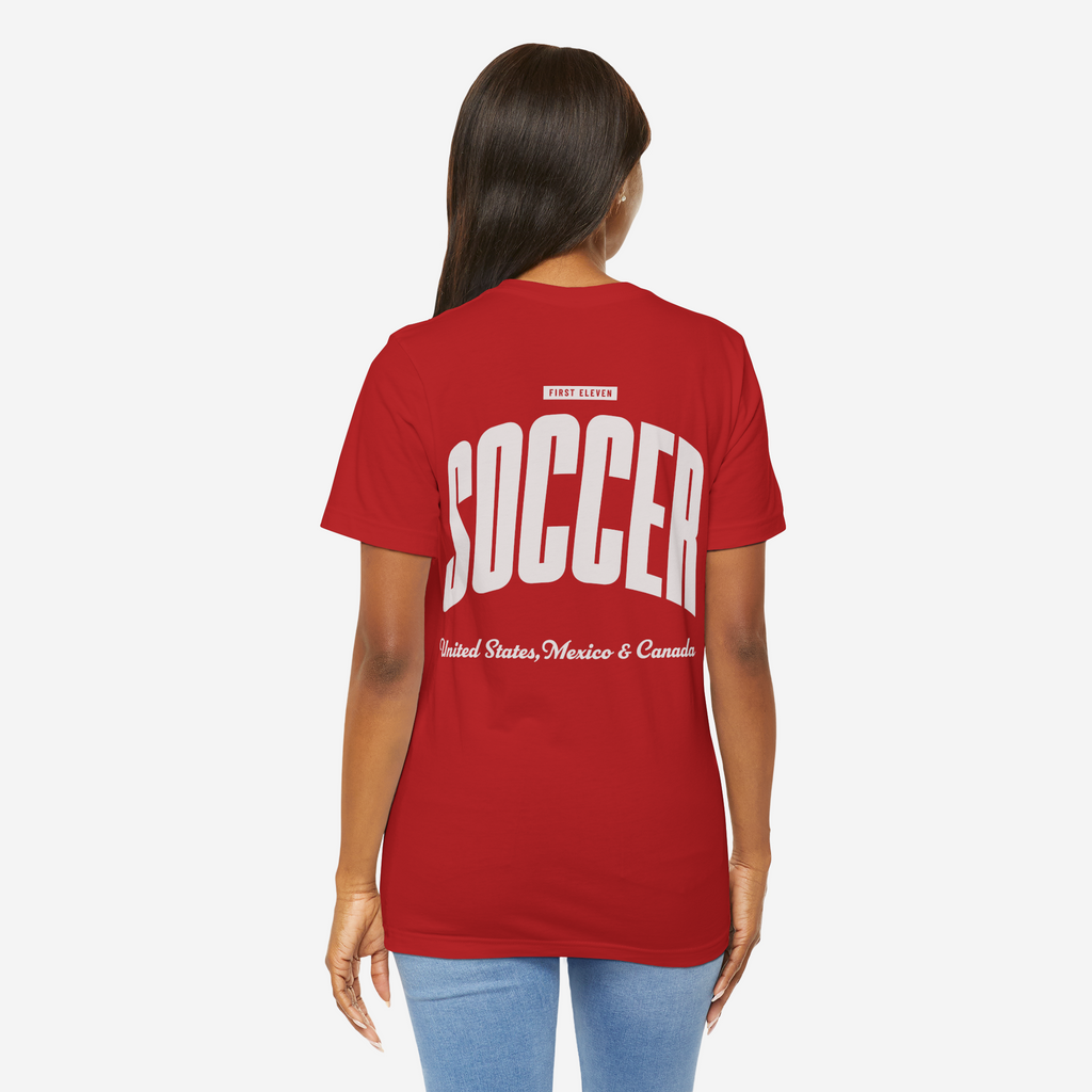Womens Canada Soccer Tee